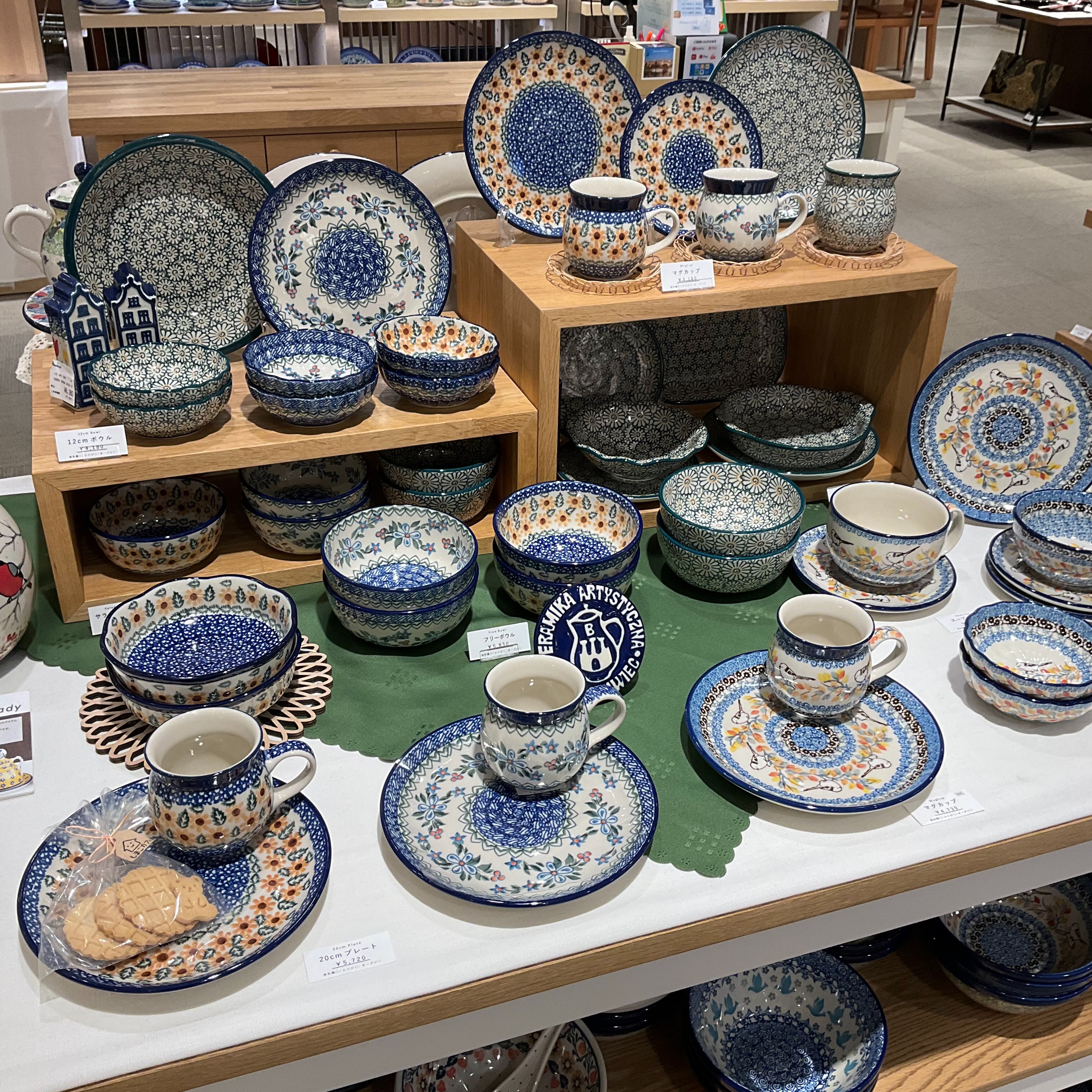 新品　ポーランド 食器　サラダボウル　ボウル 常設店】東武池袋6階 12cmボウル、サラダボウルミニ ハンドルボウル