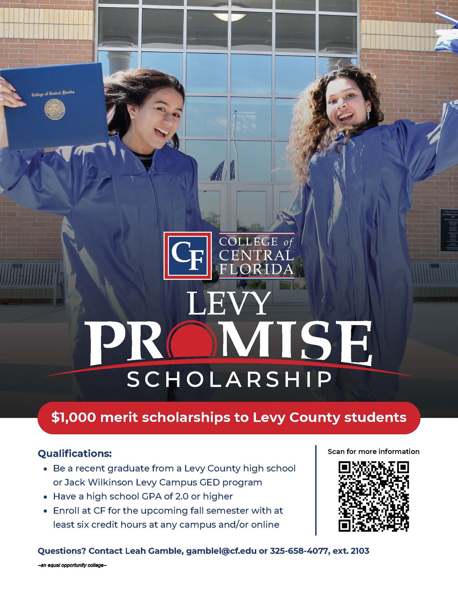 CF - 🎓 Attention Levy County Seniors & Parents! 🎓 Graduating soon? Get ...