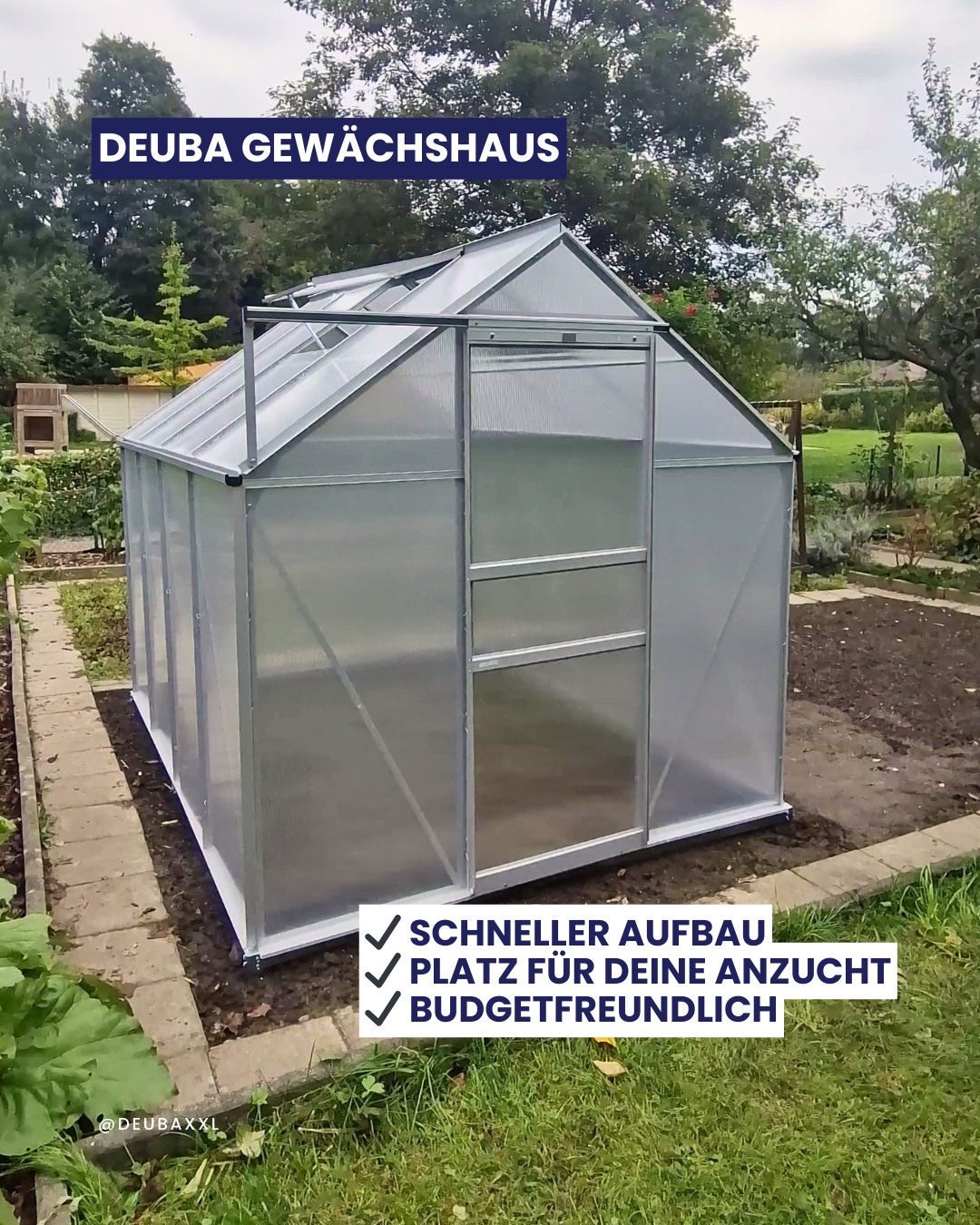 Wenn du jedes Jahr sagst 'diesmal starte ich früh' und dann kommt nochmal Frost: willkommen im Club. 🙃 Mit einem Gewächshaus (z. B. Deuba Folien- oder Alu-Gewächshaus) bekommst du Wetter, Frost &