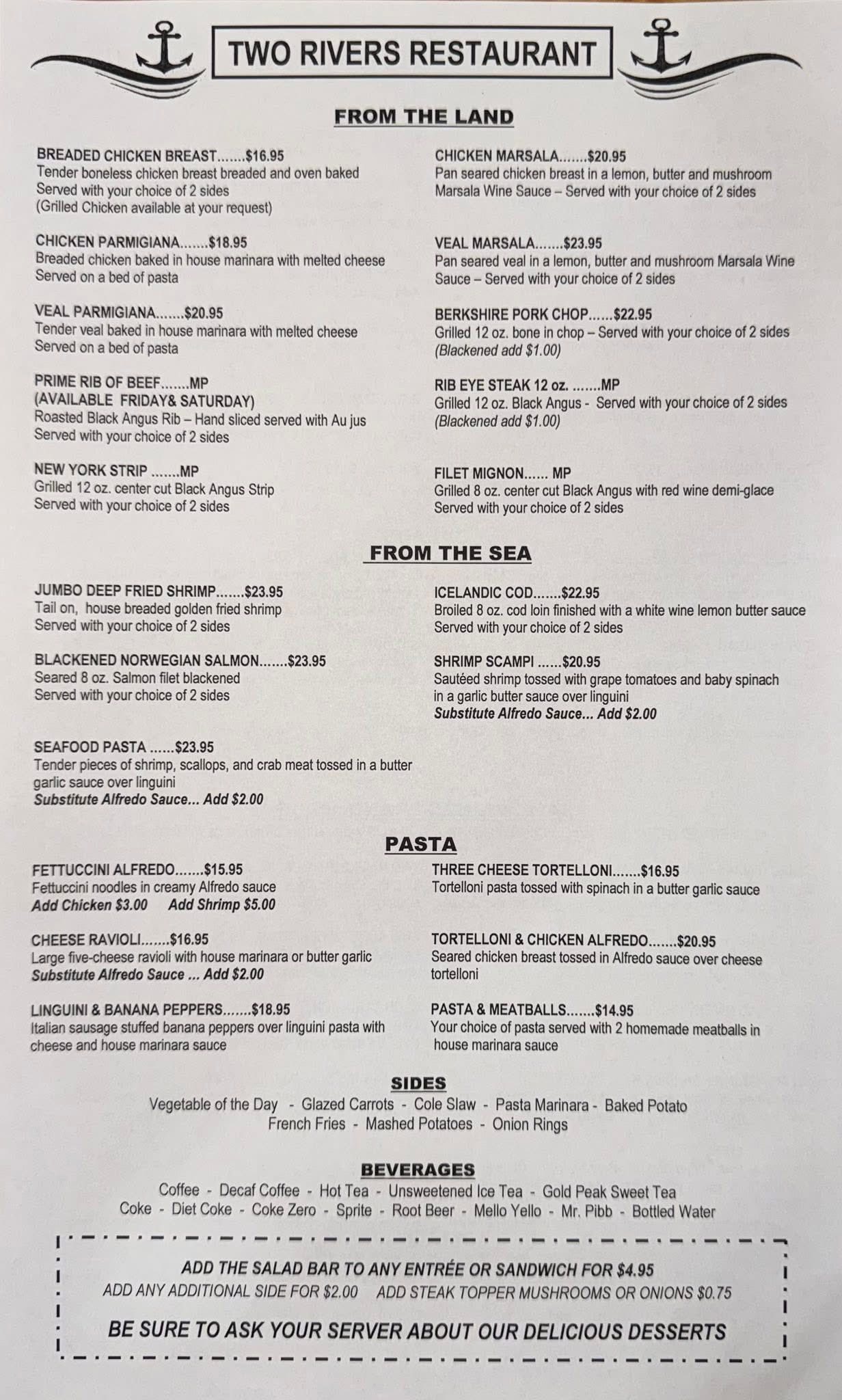 Two Rivers... - Two Rivers Marina, Restaurant and Campground