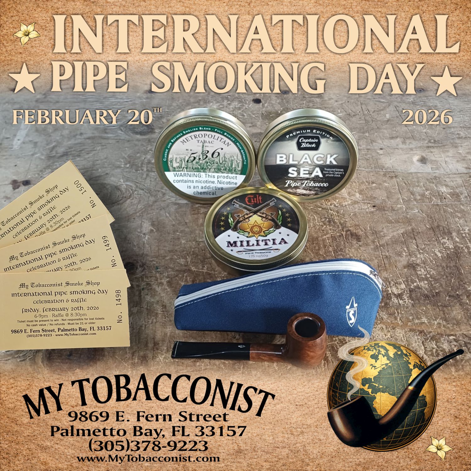 My - 🎟️🎁 International Pipe Smoking Day Raffle Prizes 🎁🎟️ Here’s a look ...