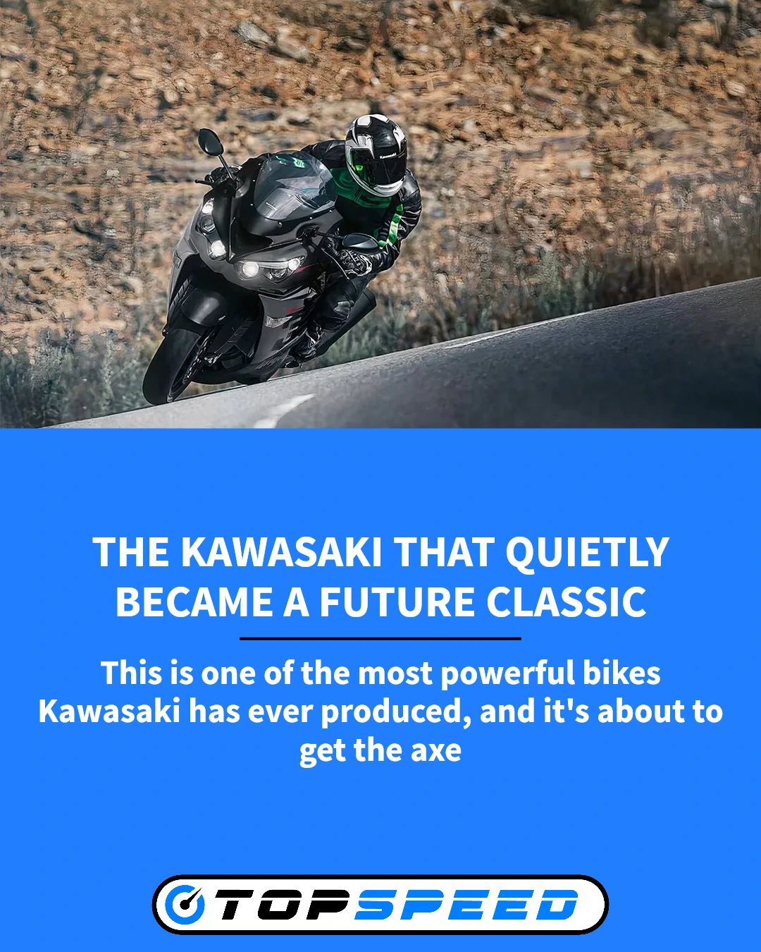 This is one of the most powerful bikes Kawasaki has ever produced