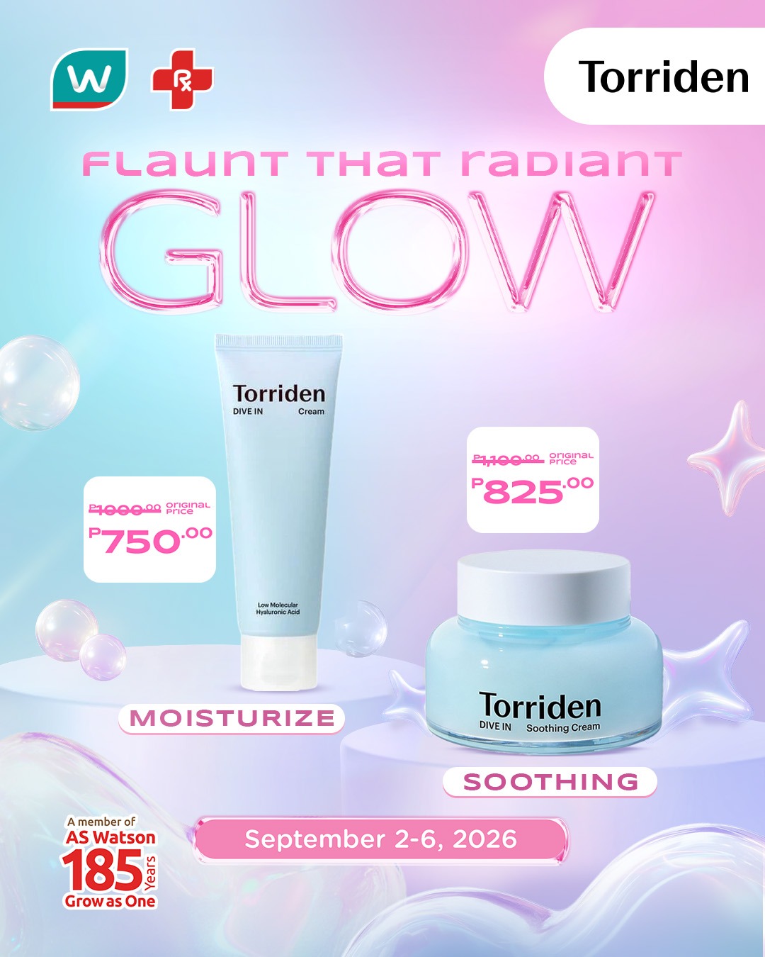 glutathione powder singapore K-Beauty is coming to SM Mall of Asia! 🇰🇷💙 Dive into intense hydration with Torriden's Dive In essentials and enjoy 25% OFF on selected products during the Watsons K-Beauty Animation! 💧✨ 📍 Liposomal Glutathione 60 Capsules emulsion Flavor:Whey