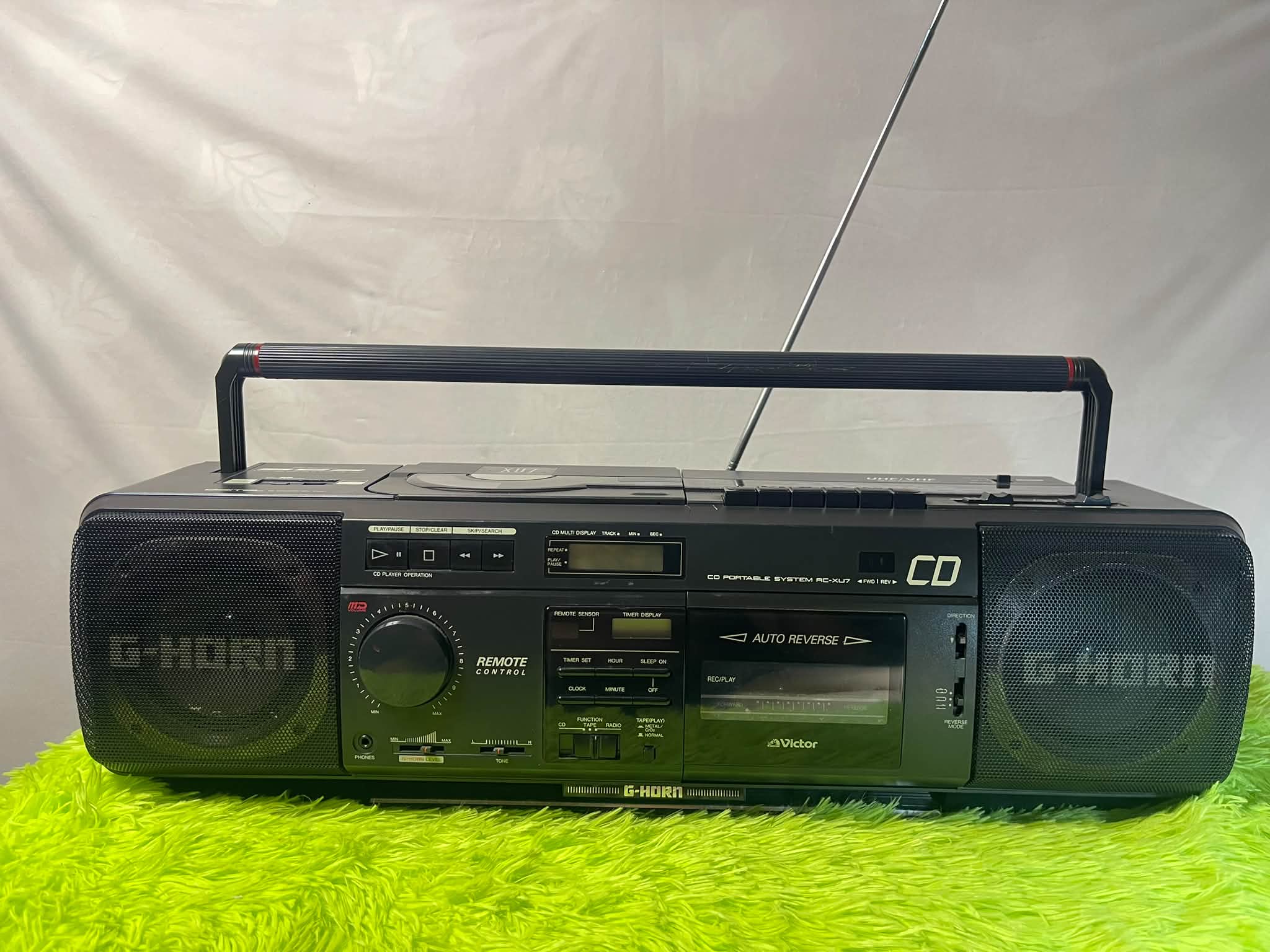 Victor G-Horn RC-XU7 1989 cassette tape for sale