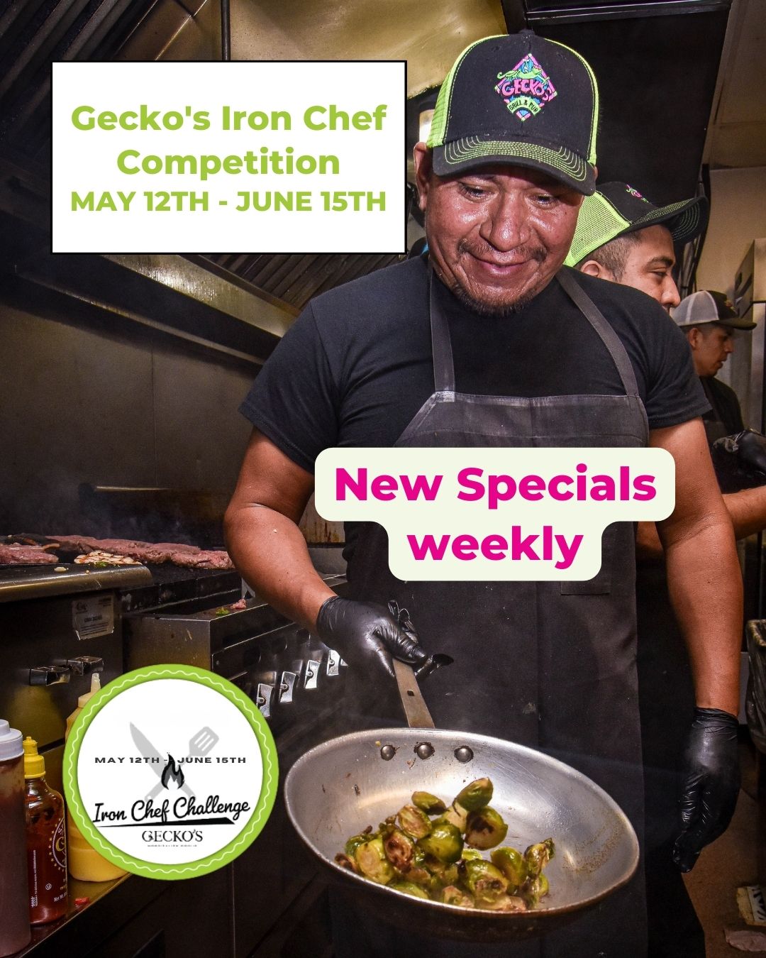 🔥 The Iron Chef competition at... - Gecko's Grill & Pub | Facebook