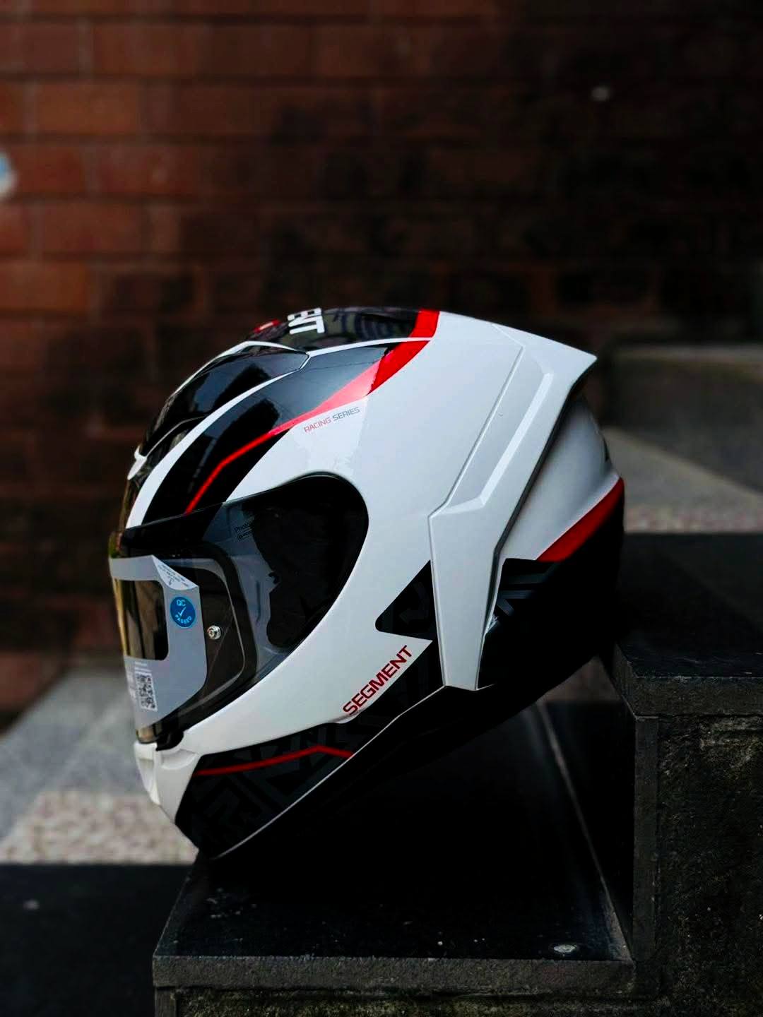 mt axxis helmet price EAGLE SV ILLES GLOSS WHITE RED – Destination Moto away on impact Fully adjustable peak visor Rubberized side GHOSTFIGHTER SV