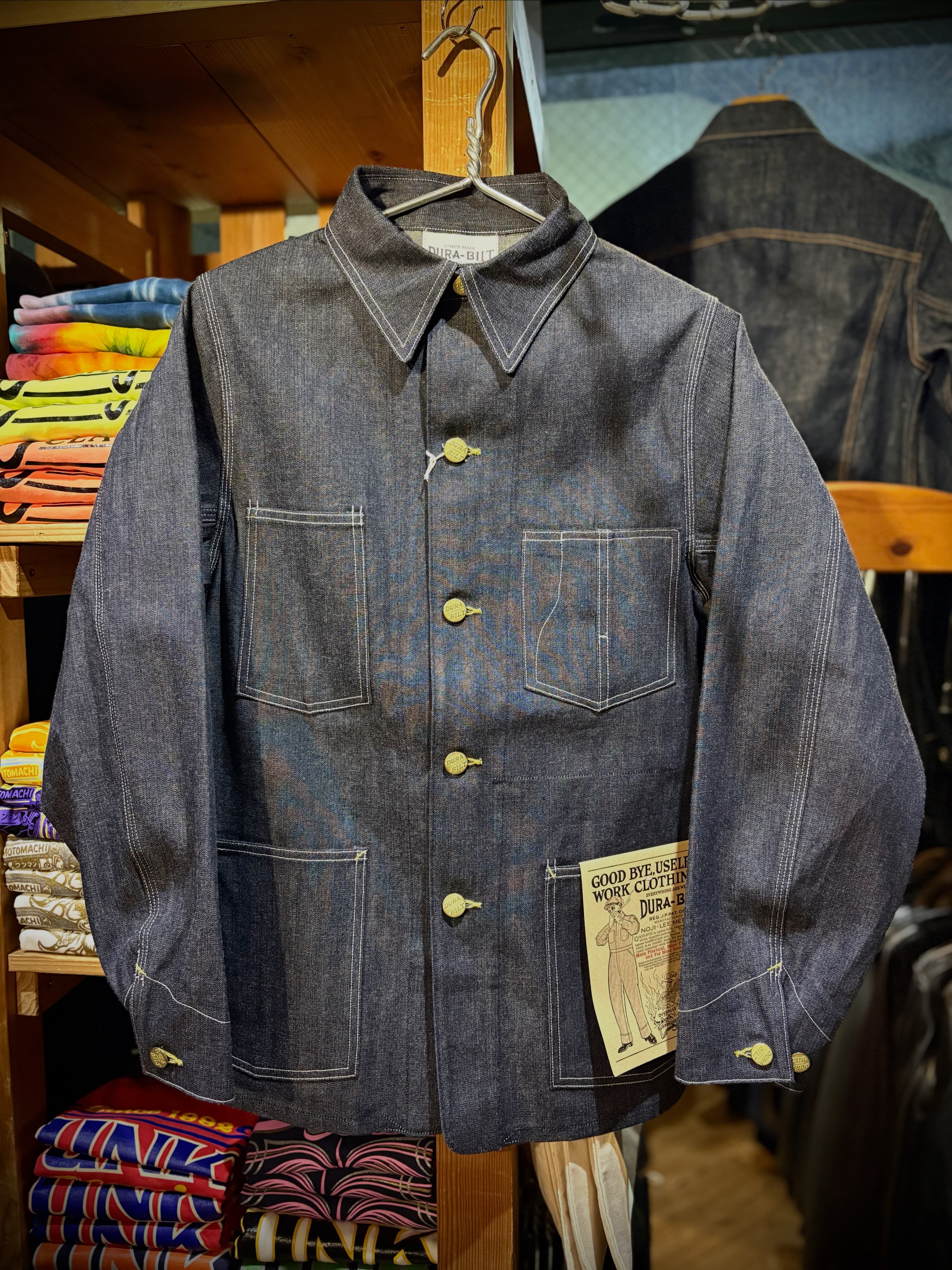 再入荷🔥 DURA-BILT SP21-J 10oz denim ¥54,780 tax in 1920年代の貴重