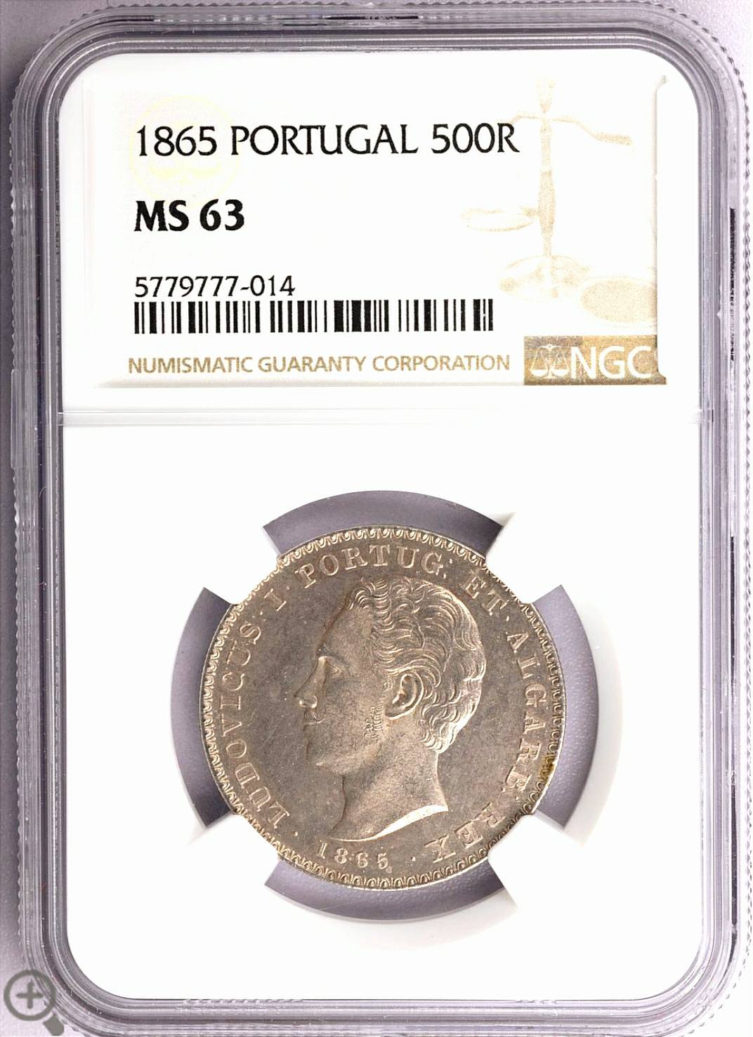 日本】明治四年（1871年）一圓金幣，早期版（即“低點版”），PCGS-MS63