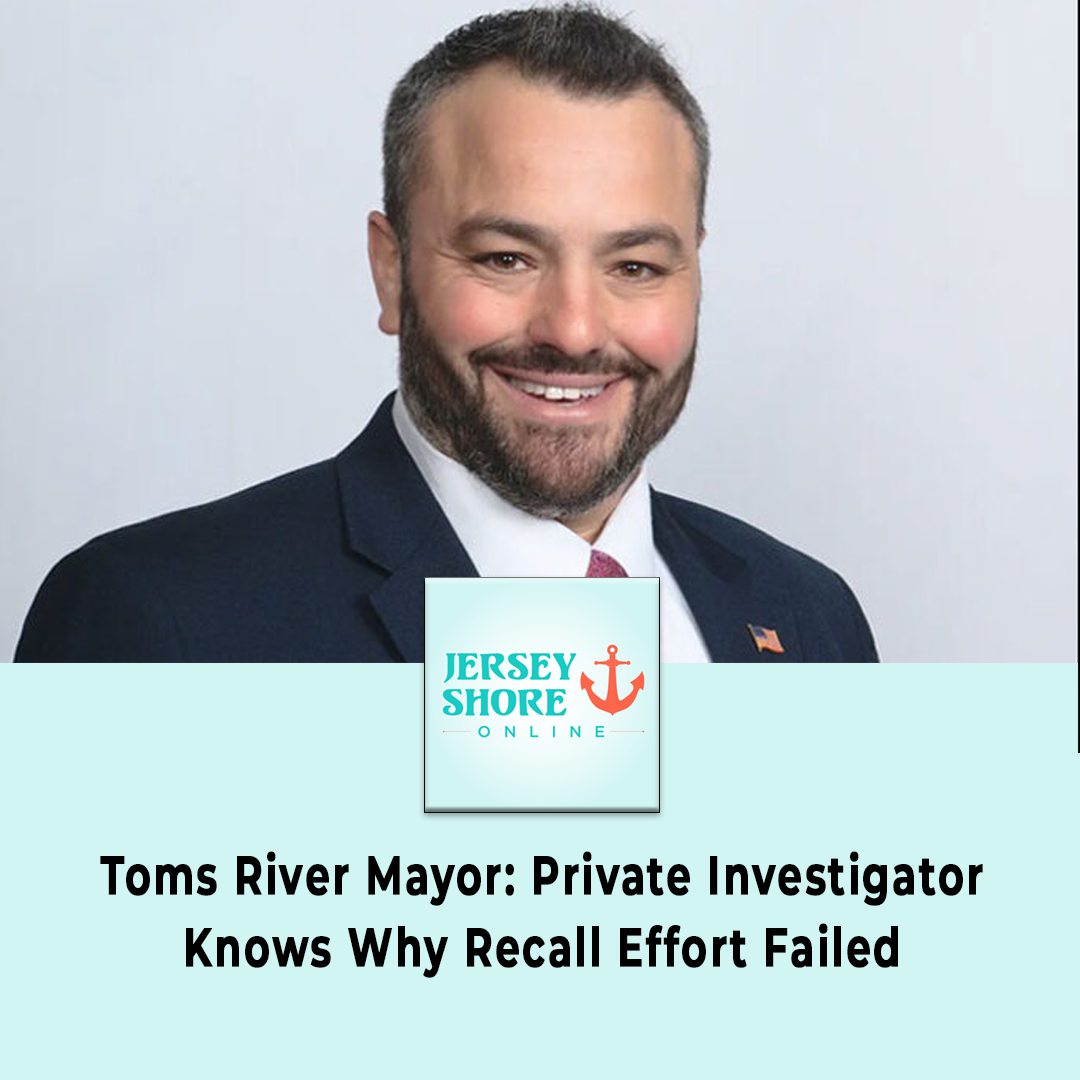 Jersey - 🗳️🔥 Recall Effort Collapses in Toms River Mayor Daniel Rodrick ...