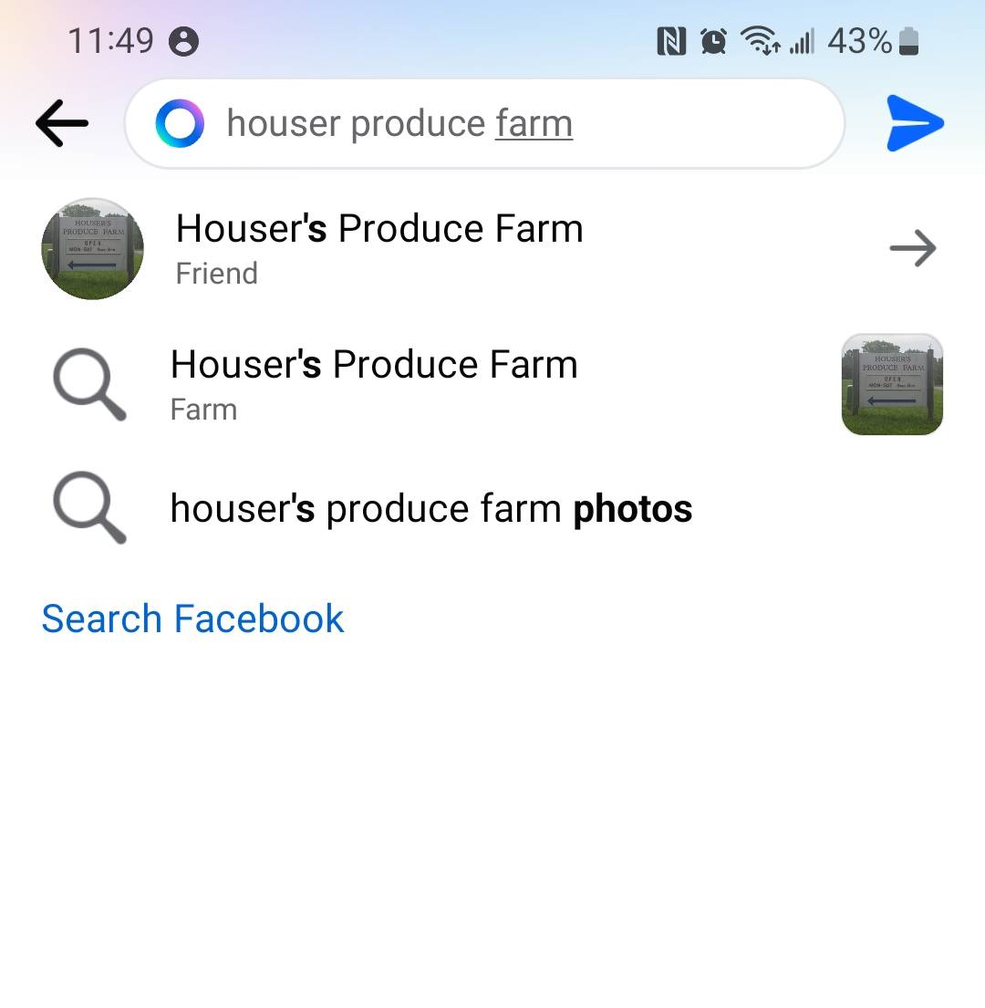 Houser's Produce Farm