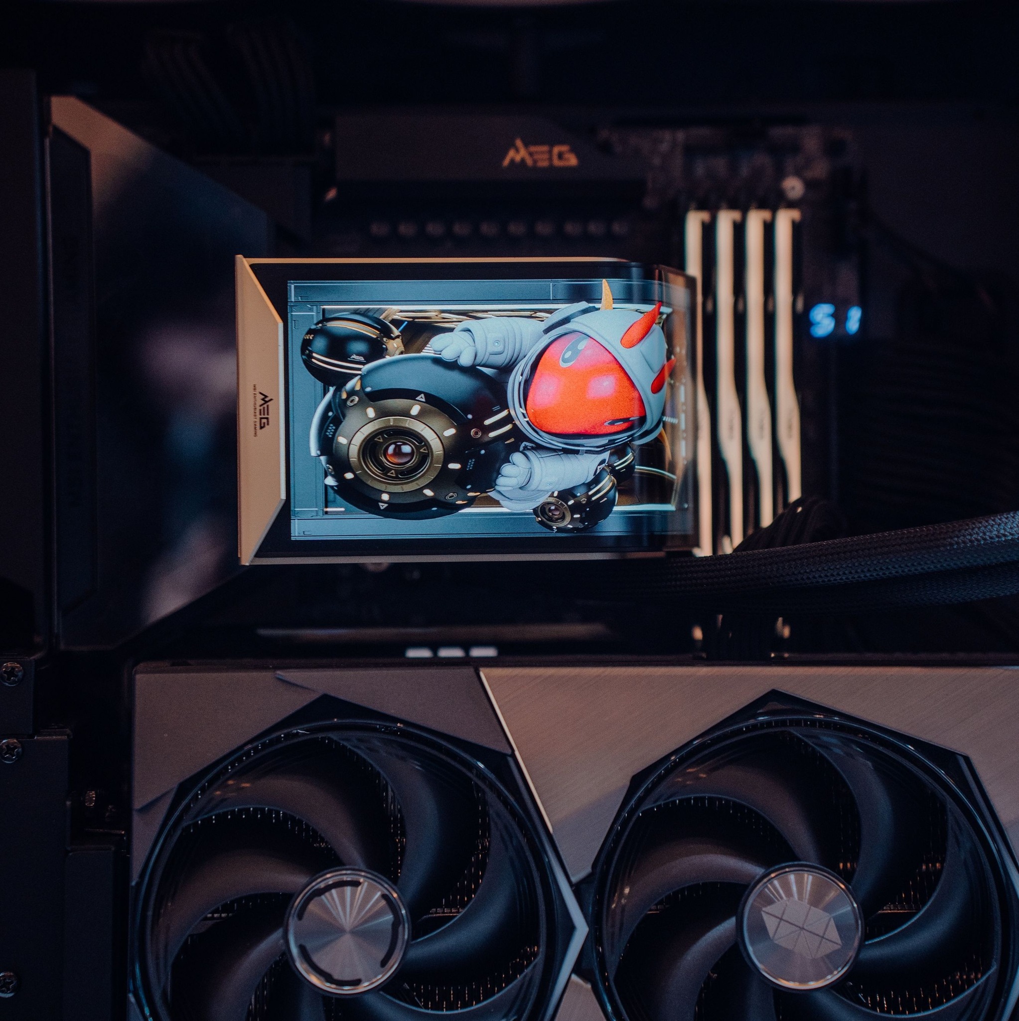 megページ The MEG build, completed! ✨ The final piece brings the whole MEG