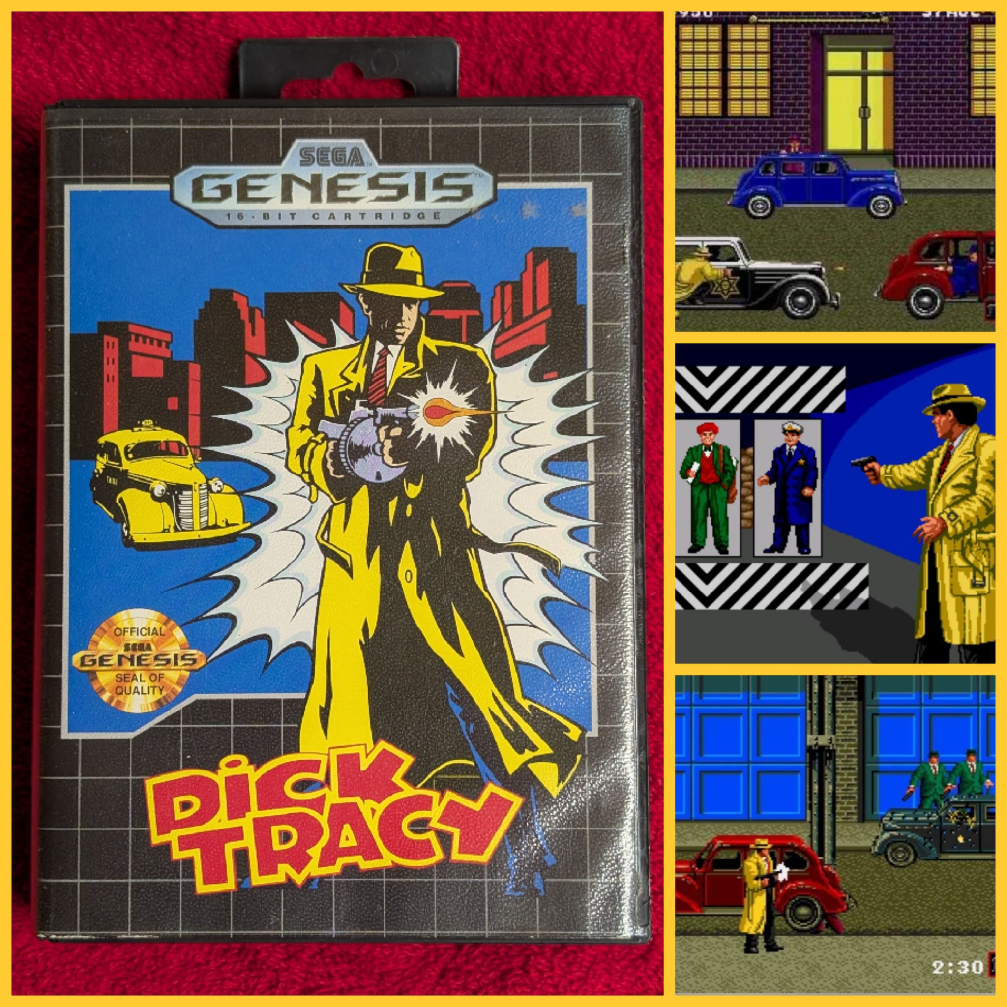 Did you play the Dick Tracy Sega Genesis game?