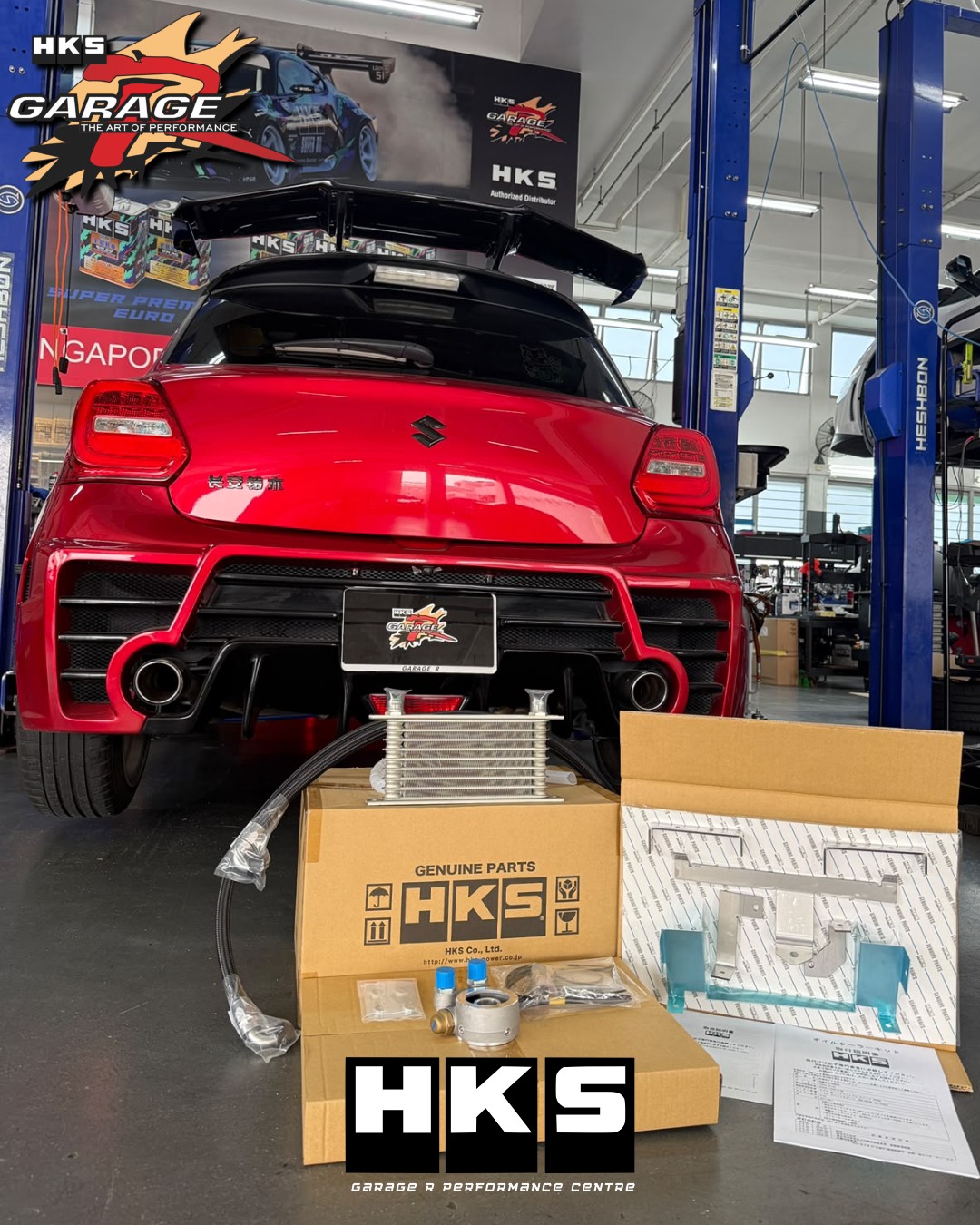 The HKS Hipermax IV GT Suspension offers an awesome sporty drive