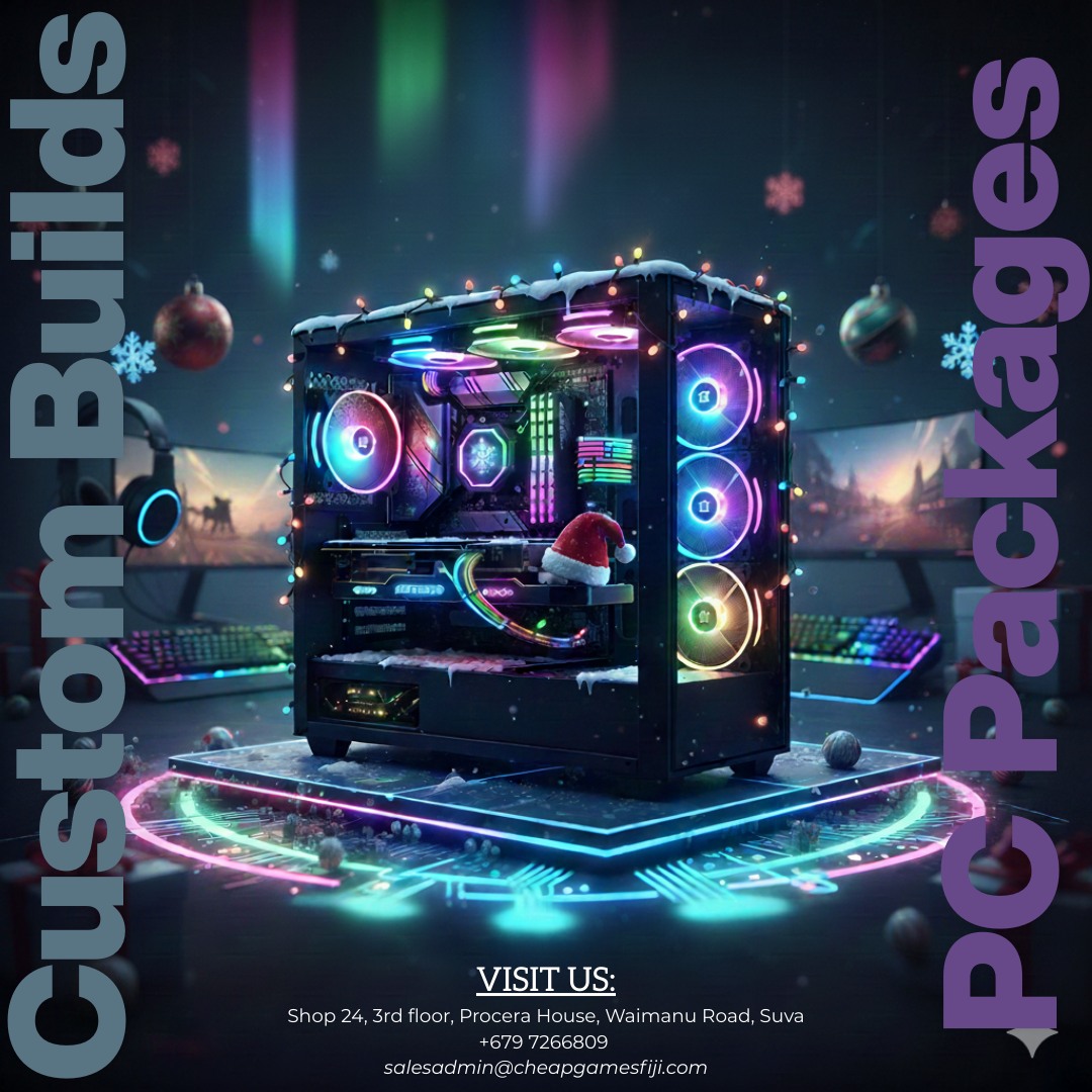 Christmas packages for custom-built... - CHΞΛP GΛMΞS FIJI | Facebook