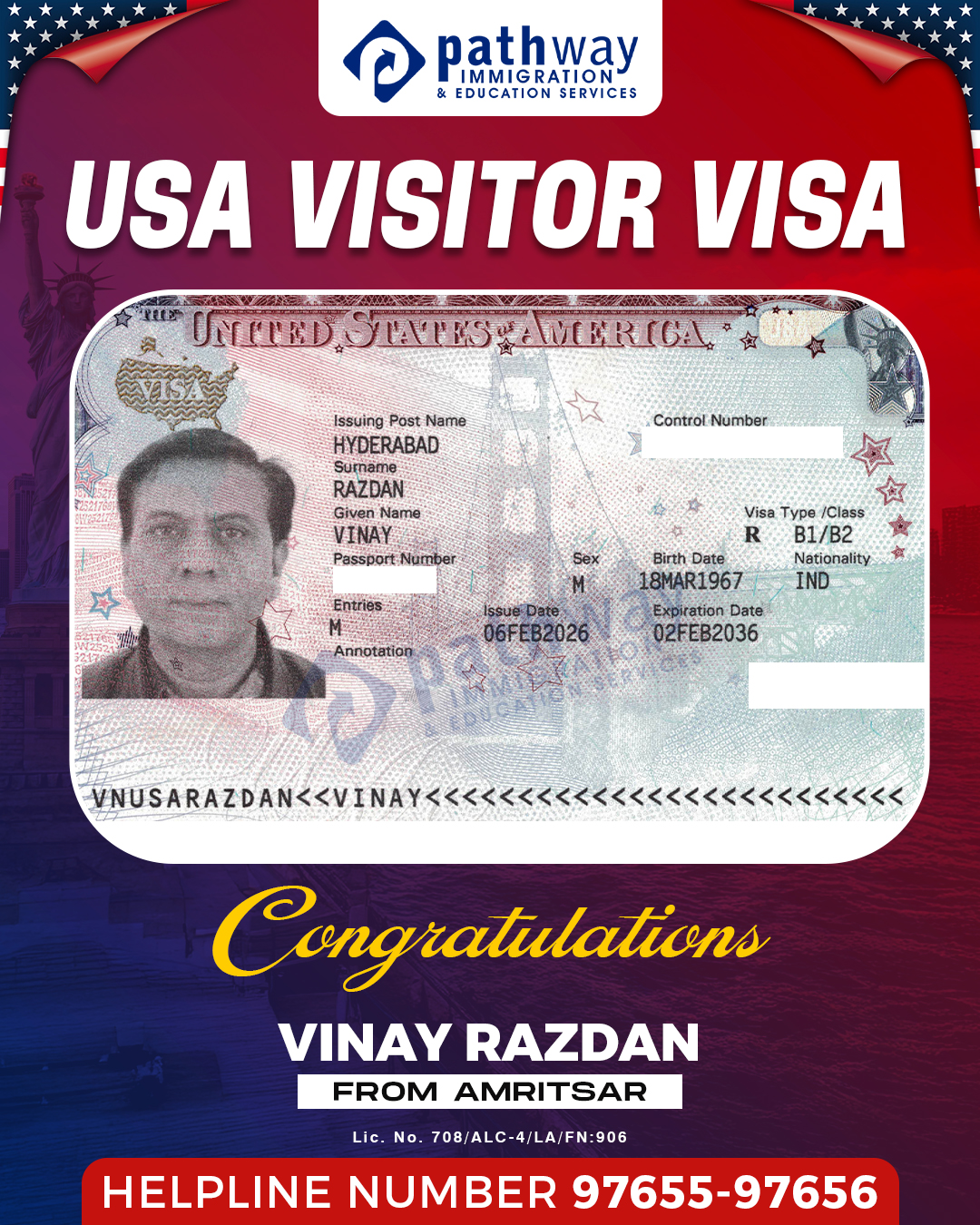 ️🇺🇸 USA... - Pathway Immigration & Education Services | Facebook