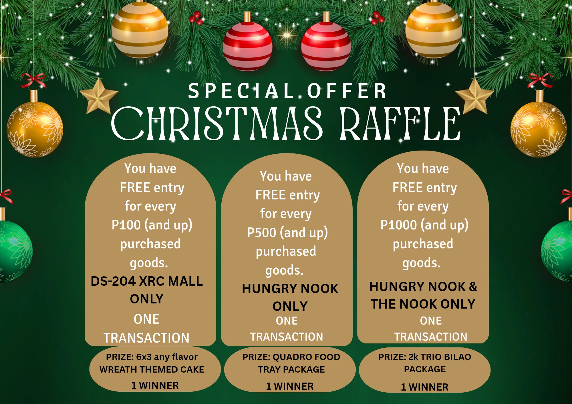 Hungry - 🎄 Celebrate the Season with Our Christmas Raffle! 🎄 START ...