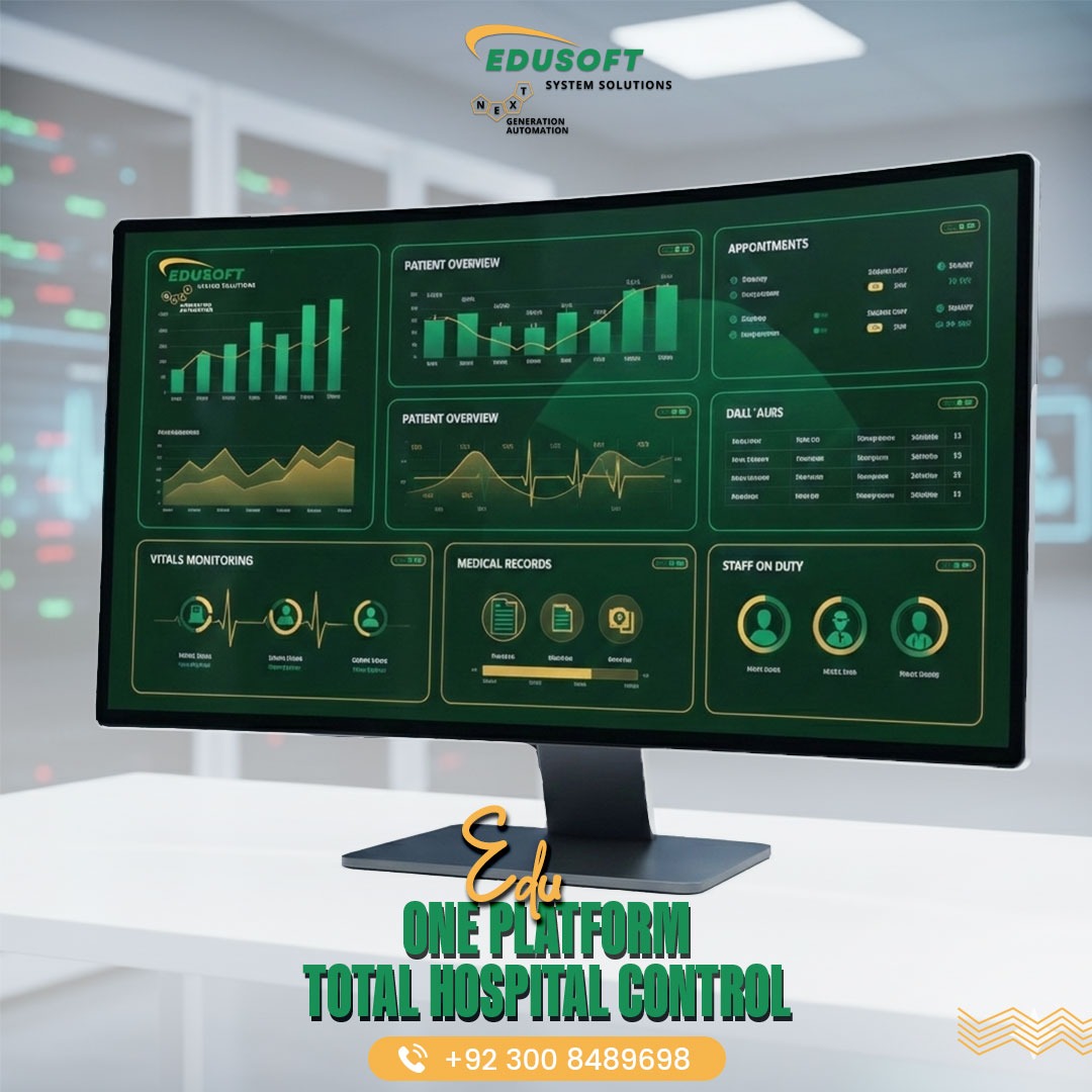 🏥 One Platform to Control Your... - EduSoft System Solutions | Facebook