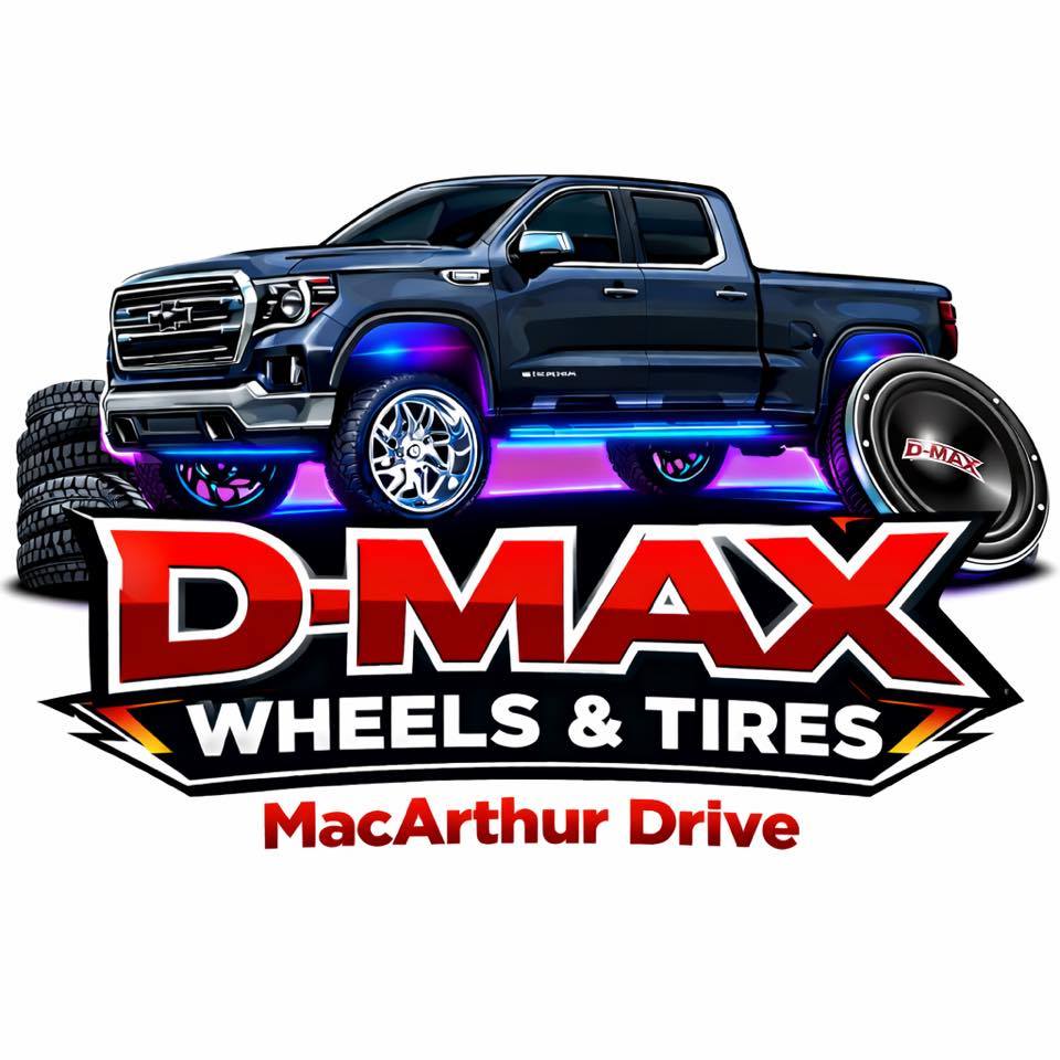 🇺🇸🇺🇸💥D-MAX MACARTHUR 💥🇺🇸🇺🇸 🇺🇸WHEELS &TIRES🇺🇸 18x8 front Wheels 20x10 ...