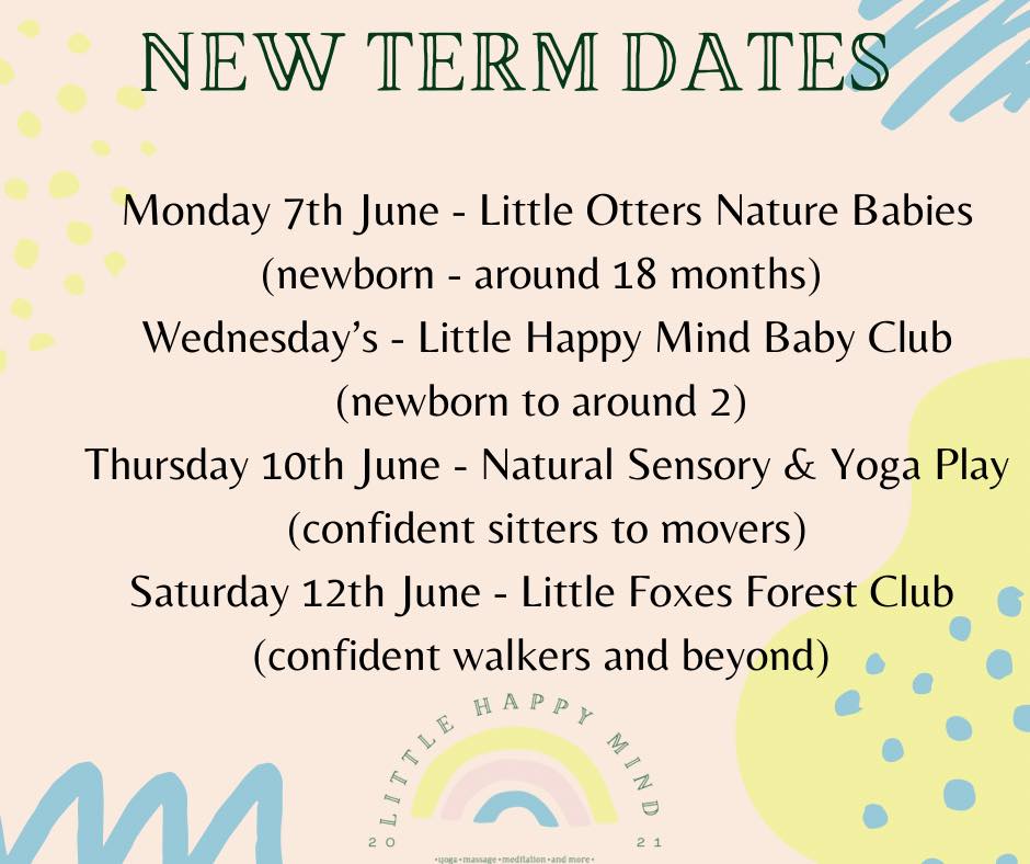 NEW TERM DATES AND INCLUSIVE... - Little Happy Mind. | Facebook