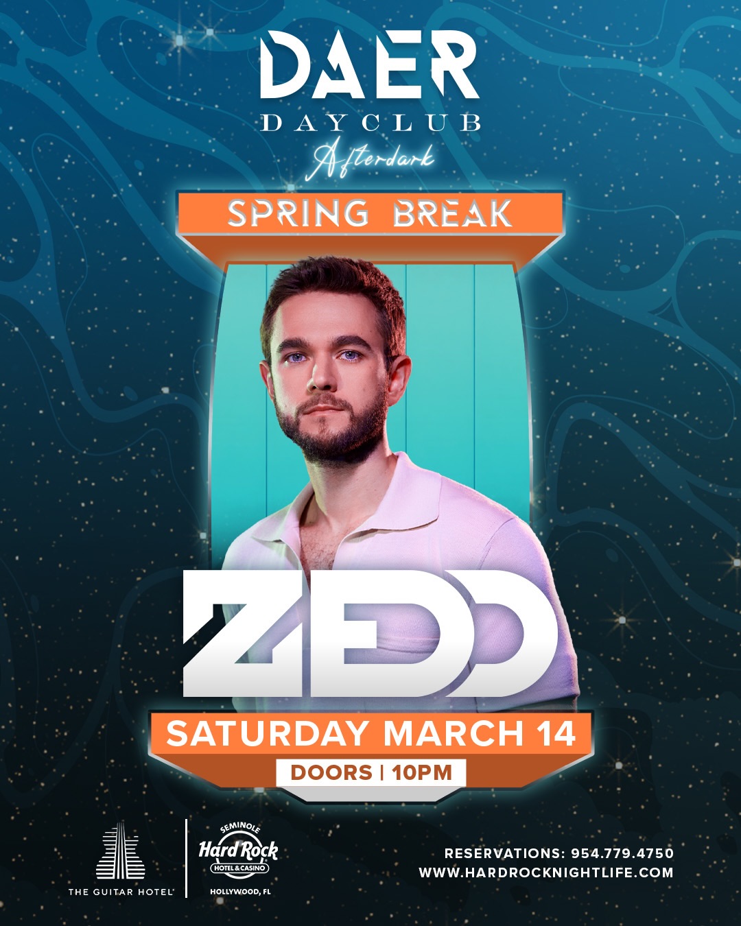 Stay the night w/ @zedd 🌠 as he RETURNS to DAER Dayclub After
