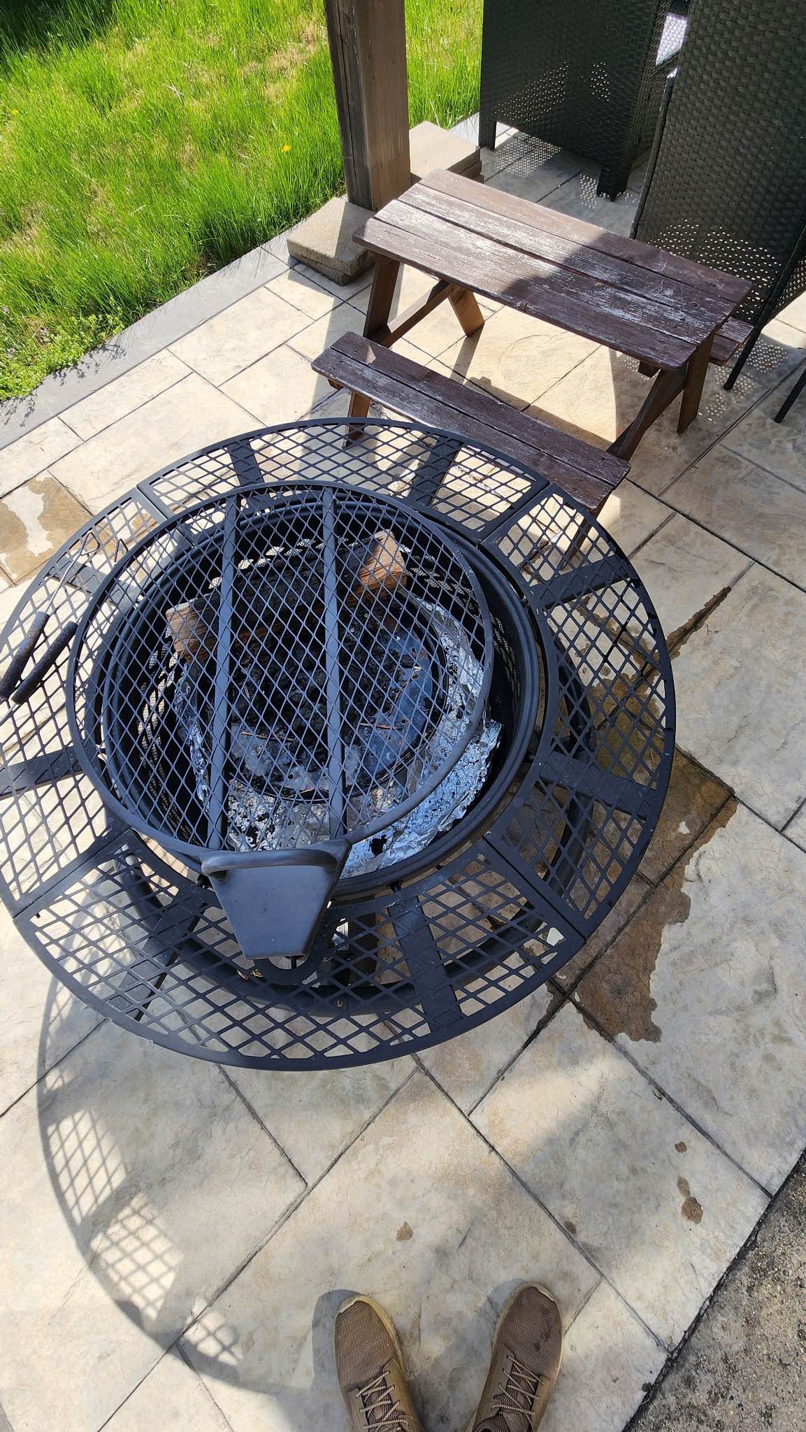Master forge rancher 47 inches fire pit - Fire Pits & Chimineas ...