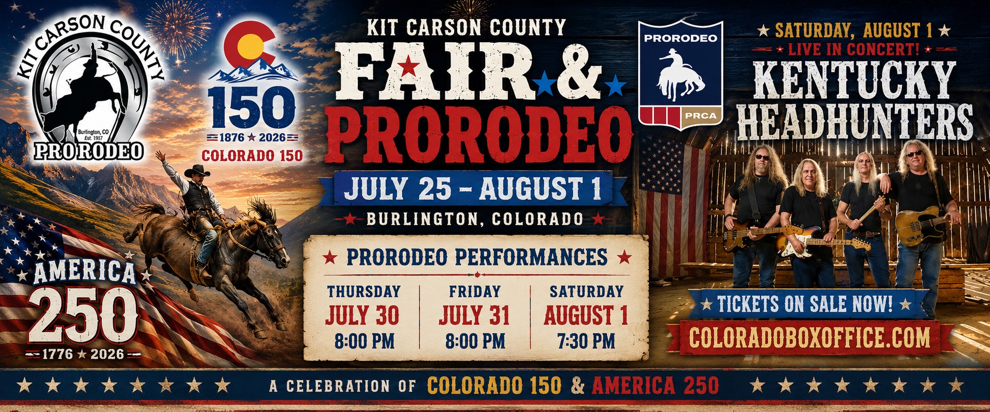 Kit Carson County Fair & Pro Rodeo | Burlington CO