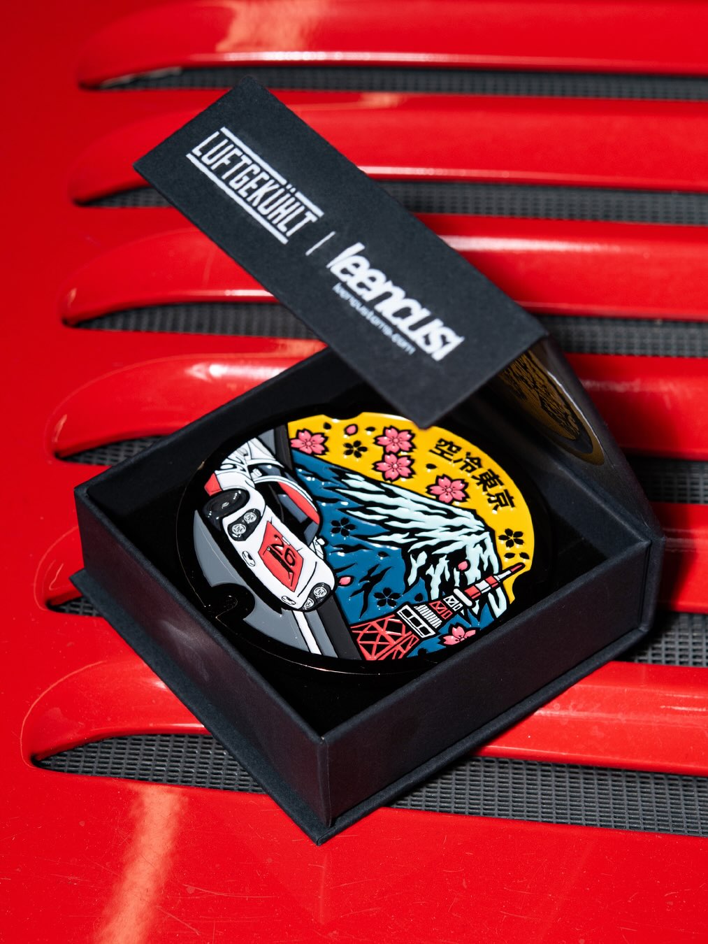Introducing our exclusive air-cooled grill badge, created for the