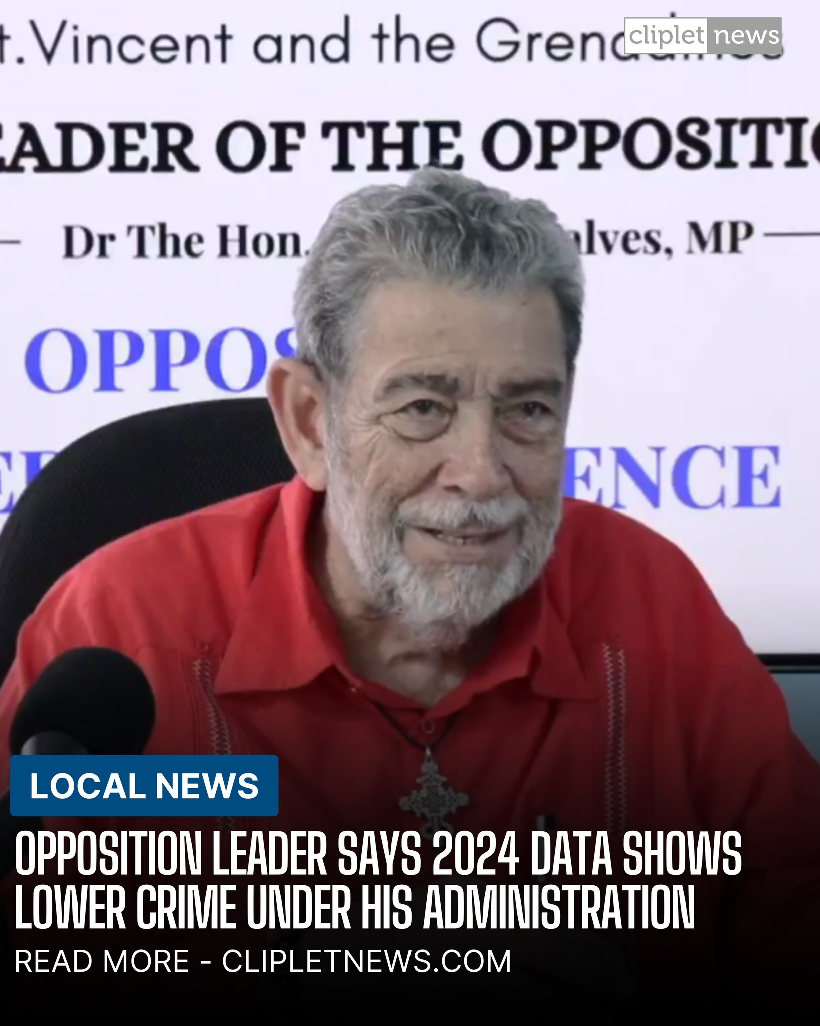 Cliplet - Opposition Leader Ralph Gonsalves suggested on Monday that ...