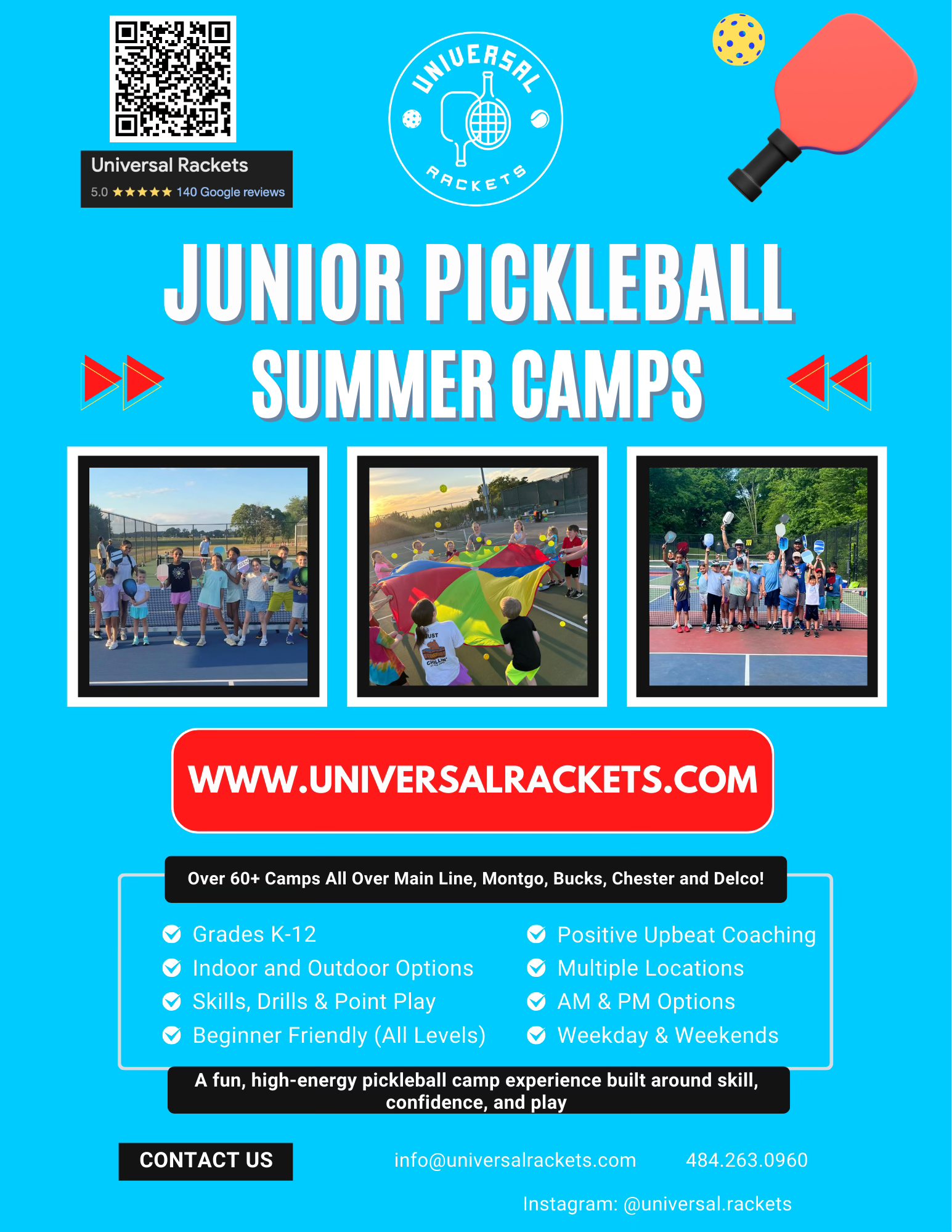 2026 PICKLEBALL PROGRAMS ARE HERE! 🔥... - Universal Rackets | Facebook