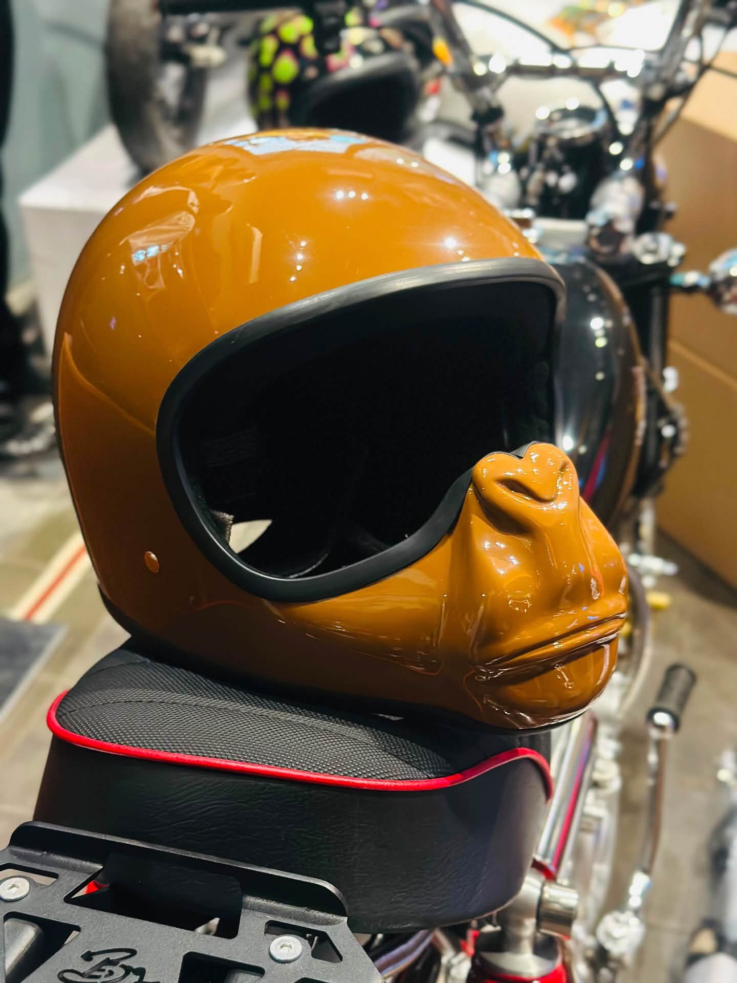 elvits motorcycle helmet Retro Trend Electric Bicycle Helmet Harley Helmet Venom / L(57-58CM) Meet the HJC F71 Eliz Full Face Helmet Bell Helmets Lithium Helmet Velo
