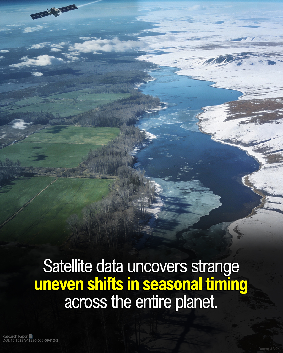 Doctor - Satellite data uncovers strange uneven shifts in seasonal ...