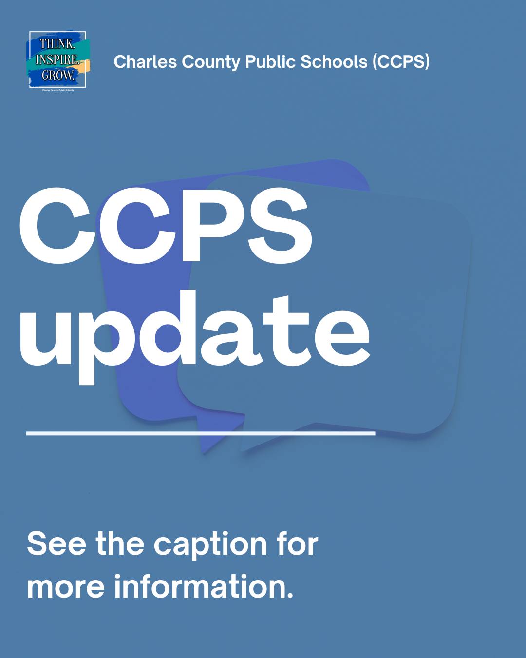 Charles - Charles County Public Schools (CCPS) has again revised the ...
