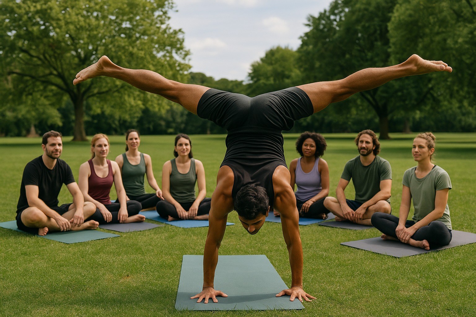 Sportief - 📣 NEW: Handstand Class in the Park! 🤸‍♀️🌿 Sportief ...