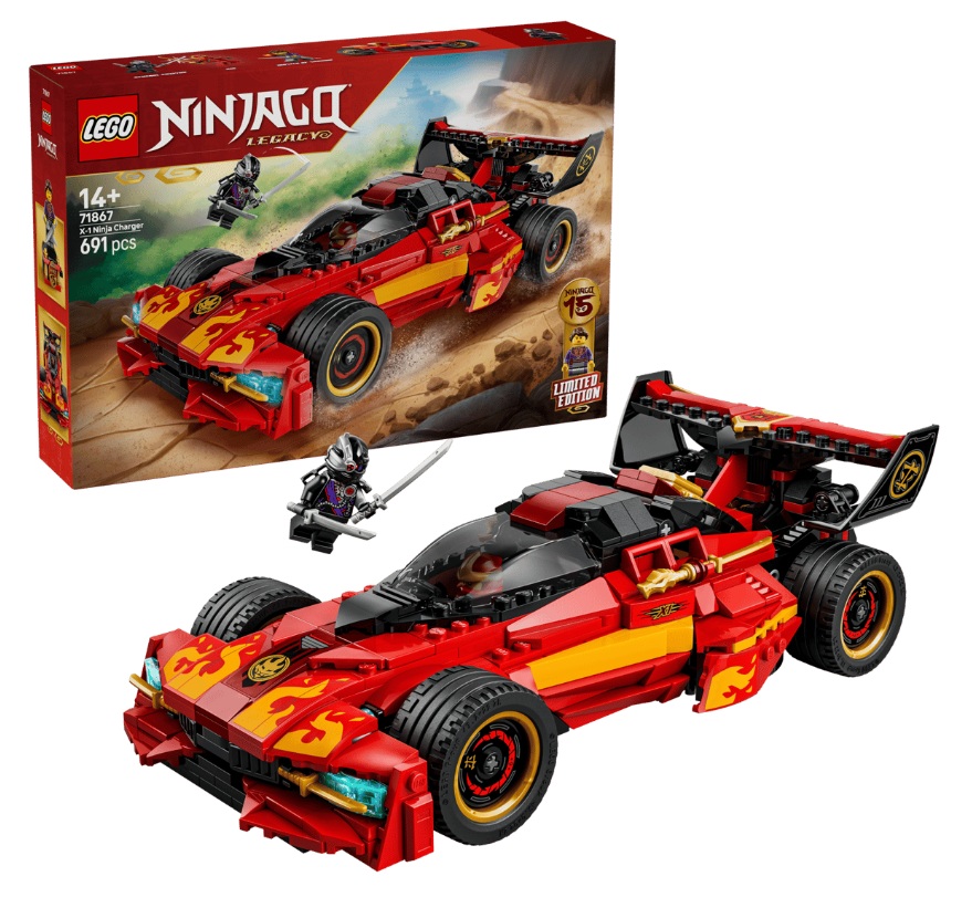 LEGO Ninjago Legacy 71867 X-1 Ninja Charger 15th Anniversary