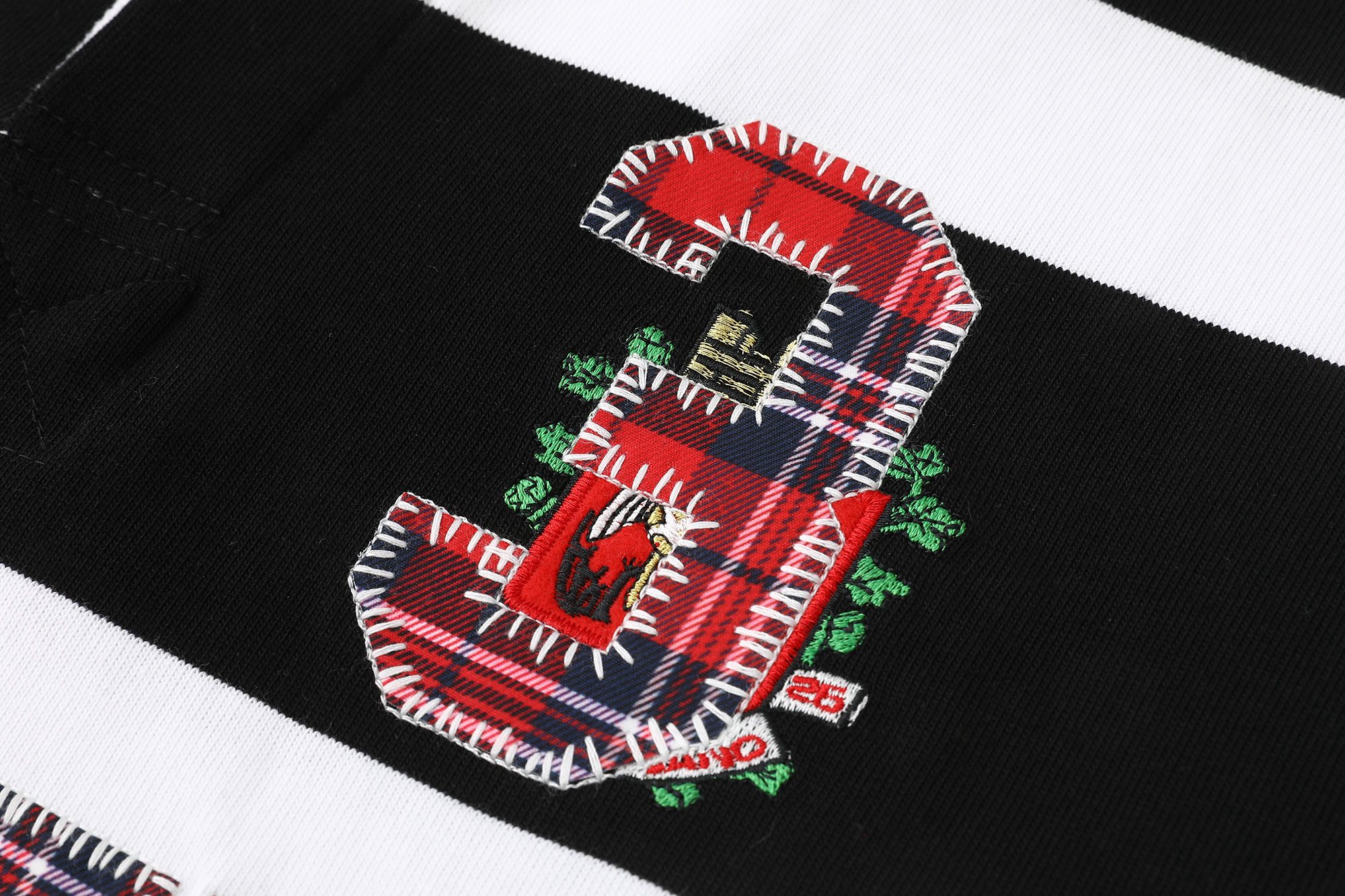 Supreme Stripe Rugby (FW25) Black ??