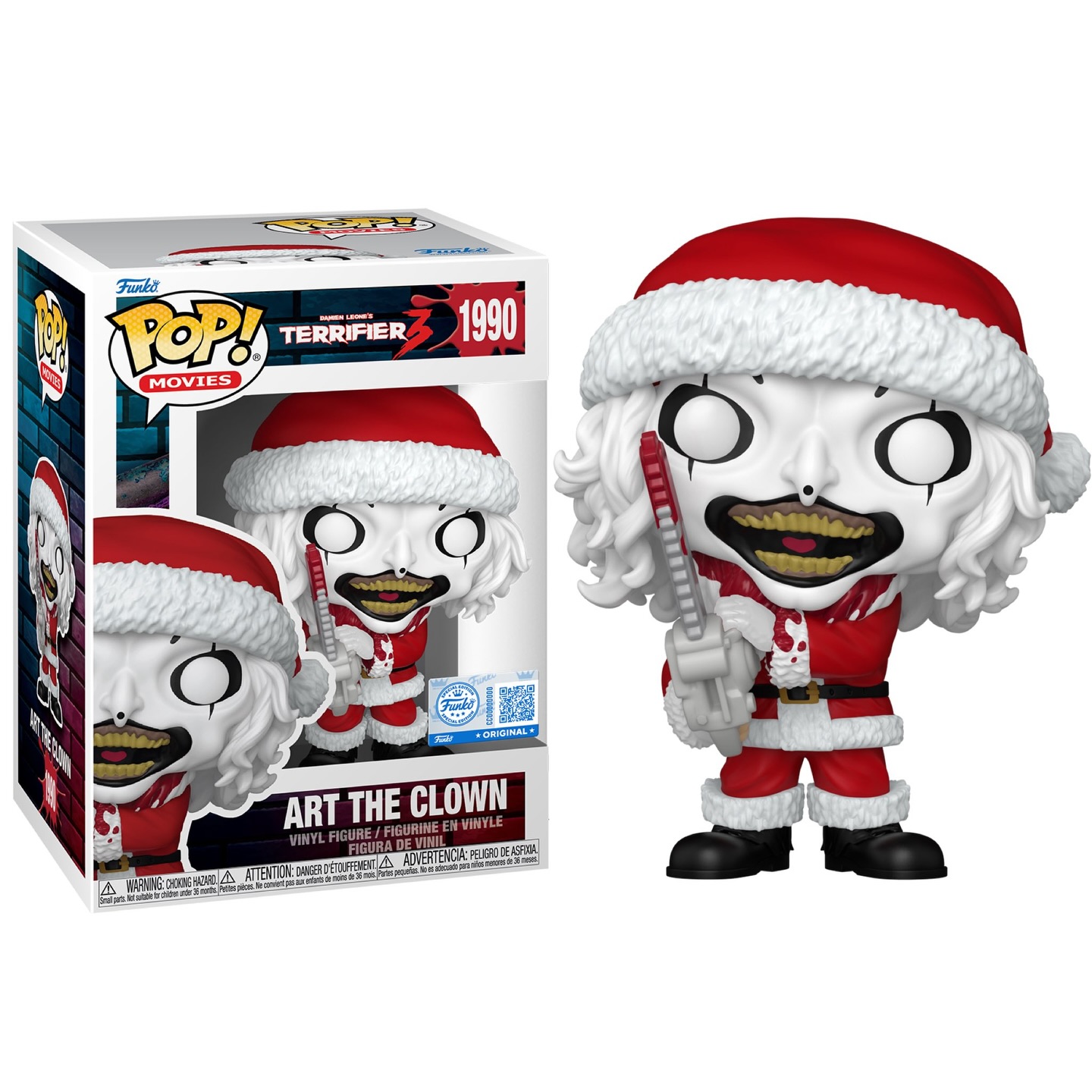 First look at Funko exclusive Art the Clown! . #Terrifier #Funko 