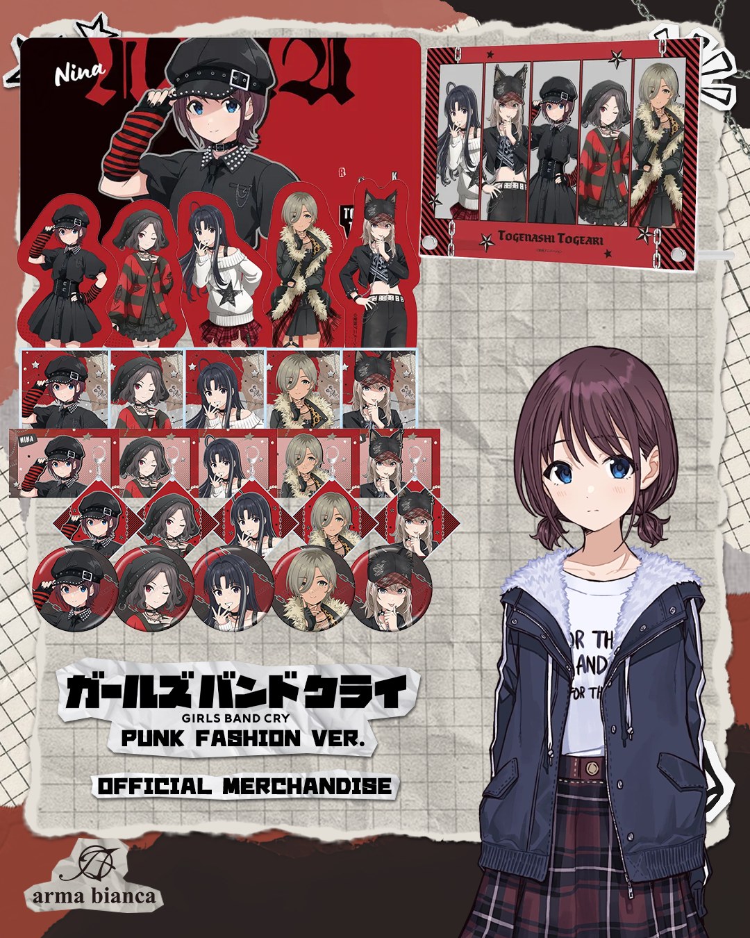 🎸 Girls Band Cry Official Merchandise! ♫ From hit music anime