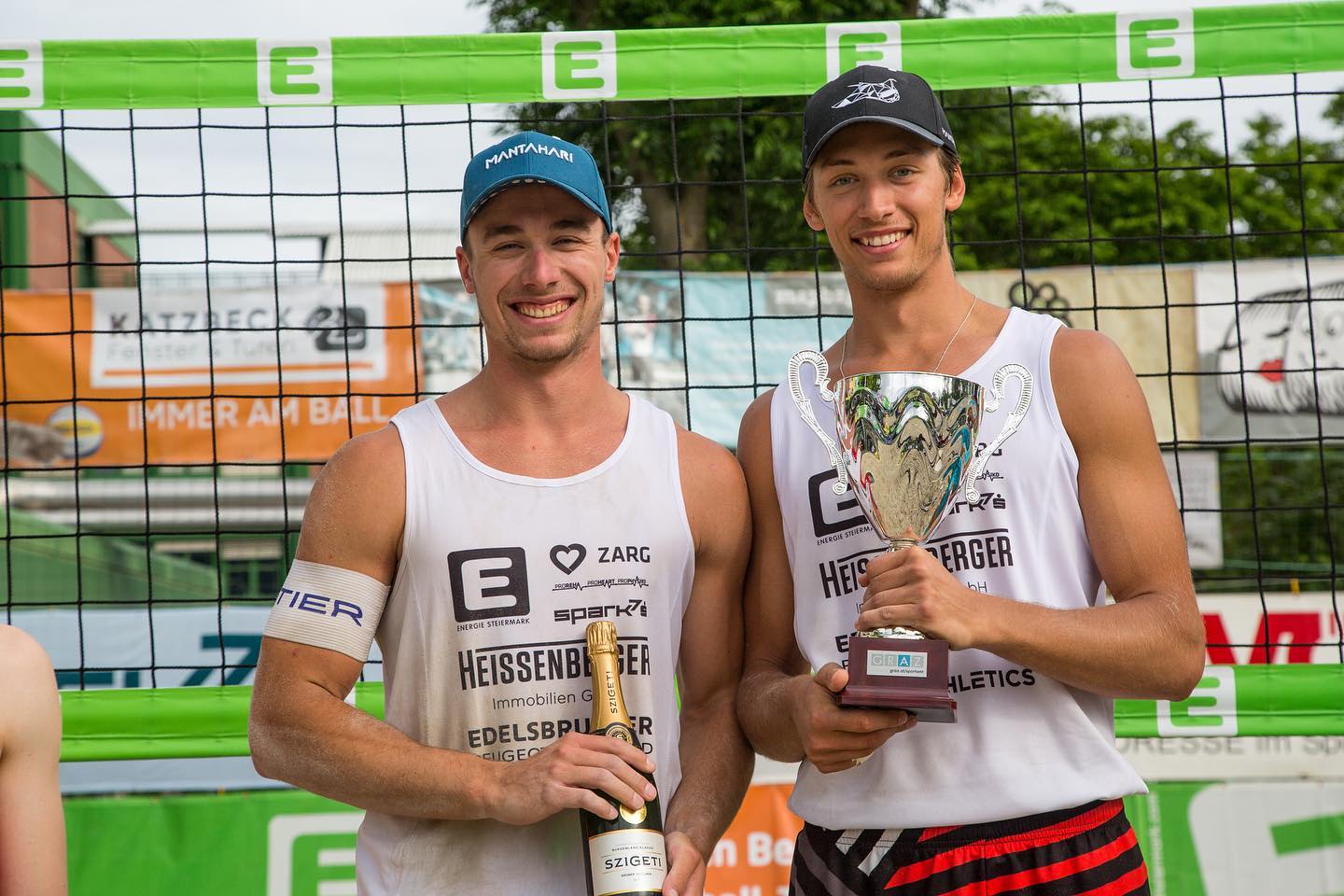 Beachvolleyballteam Kopschar/Pascariuc