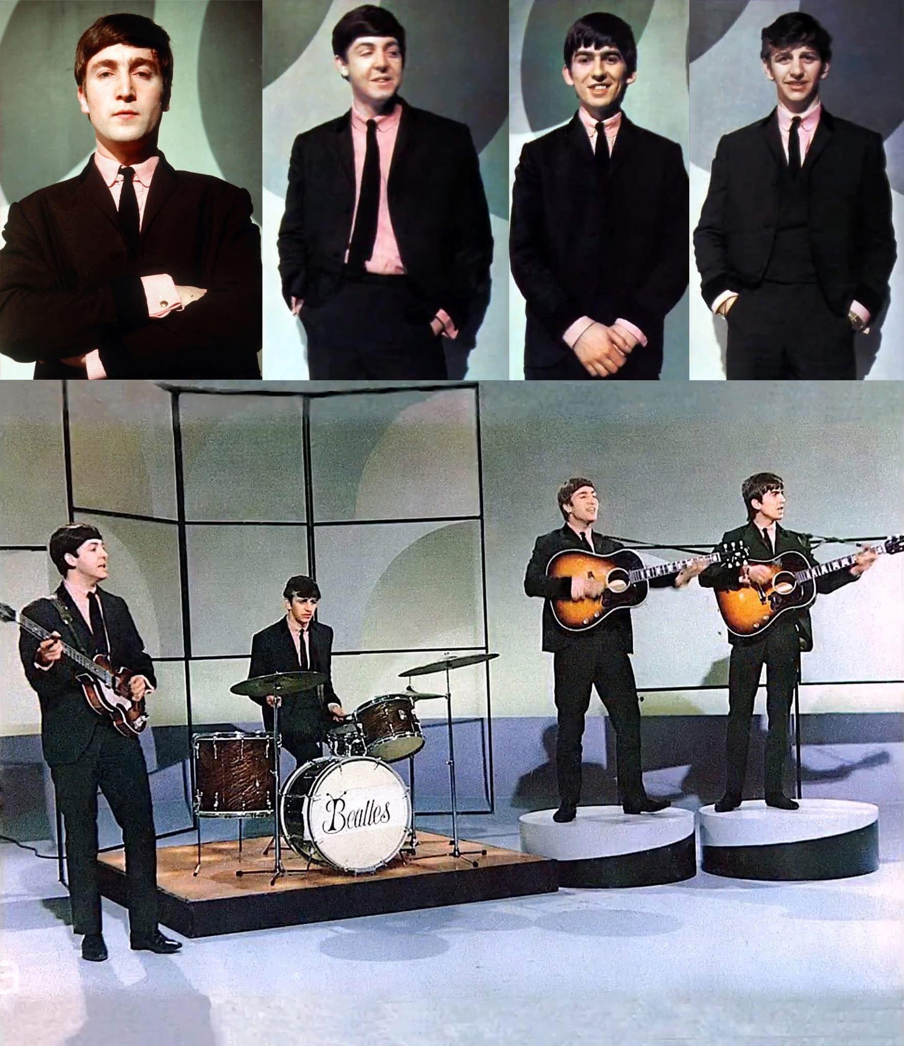 The Beatles on Thank Your Lucky Stars in 1963