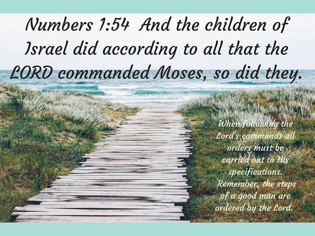 To - Am I allowing the Lord to order my steps and am I being obedient ...