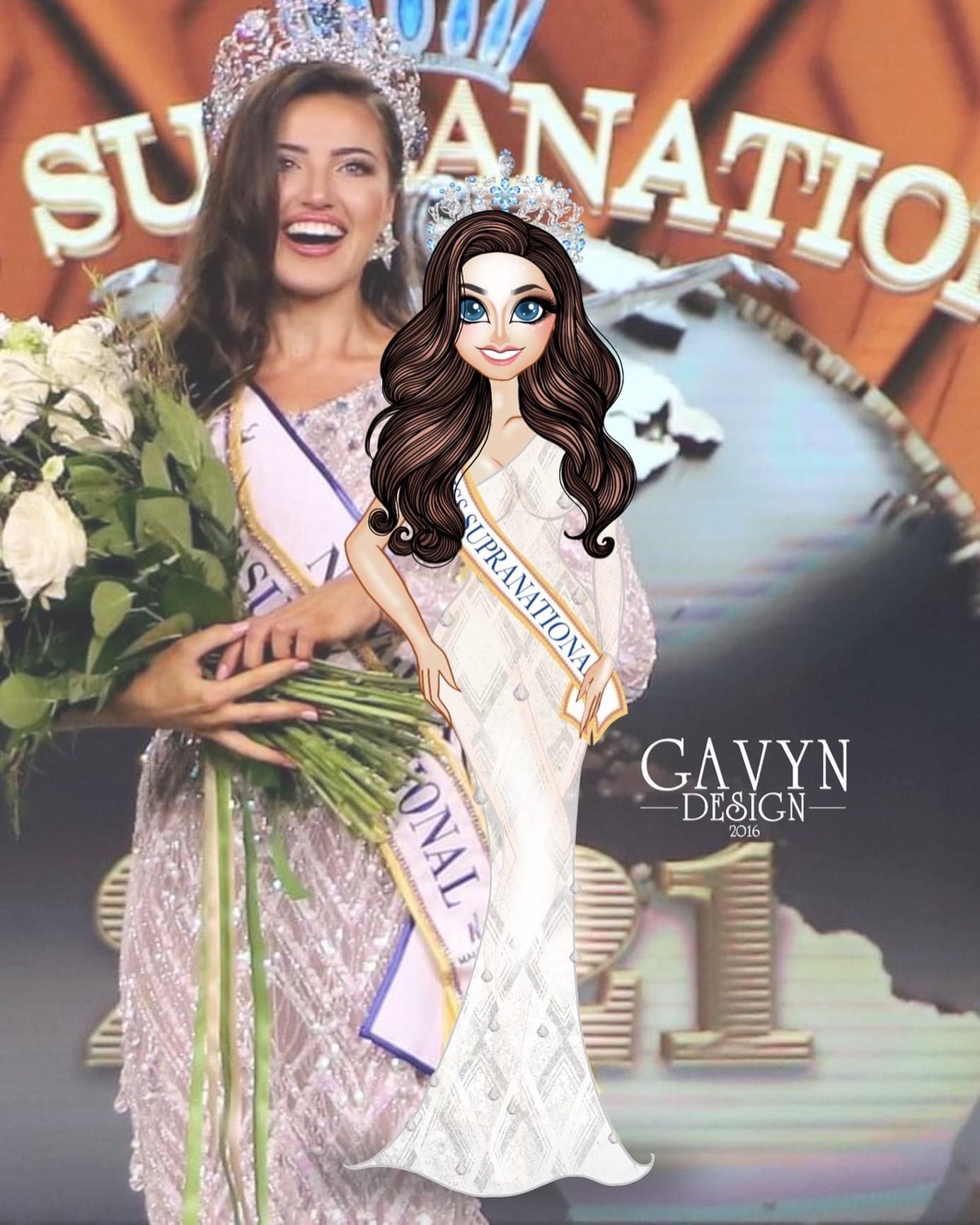 Gavyn_design - 👸🏻Chanique Rabe MISS SUPRANATIONAL 2021... | Facebook