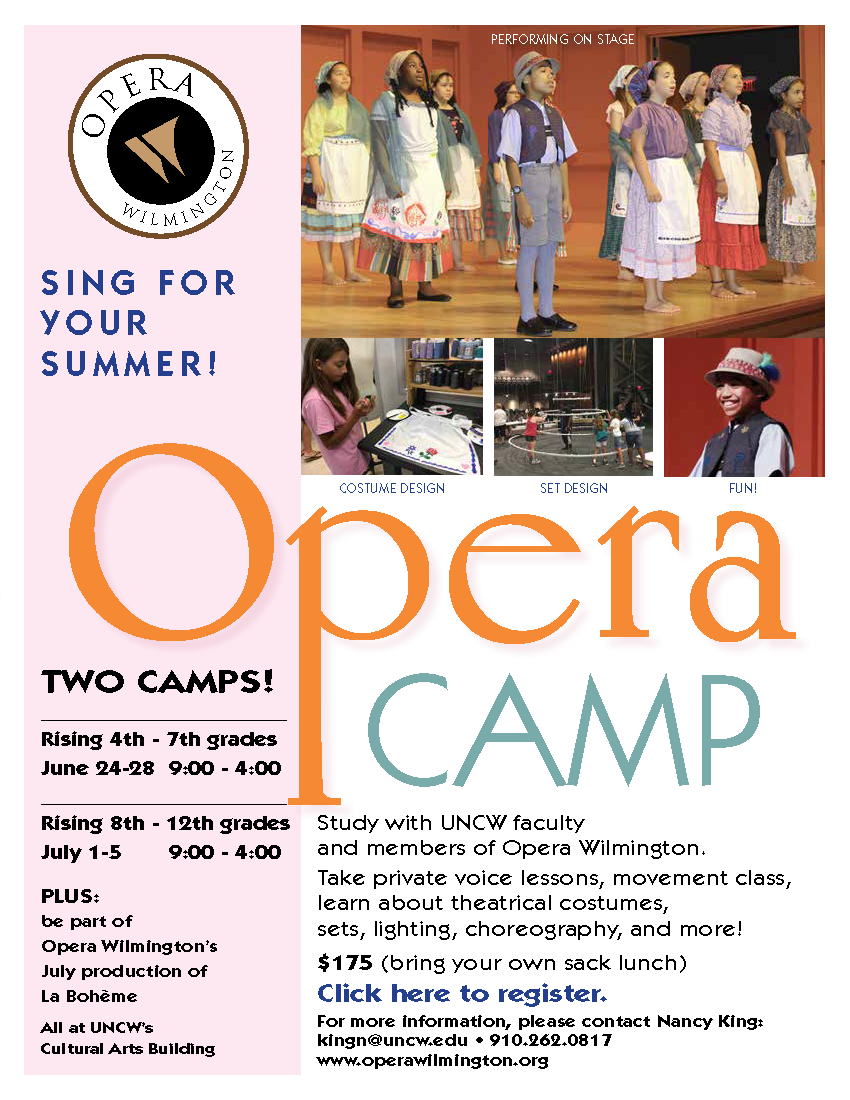 Did someone say...OPERA CAMP??? To... - Opera Wilmington | Facebook