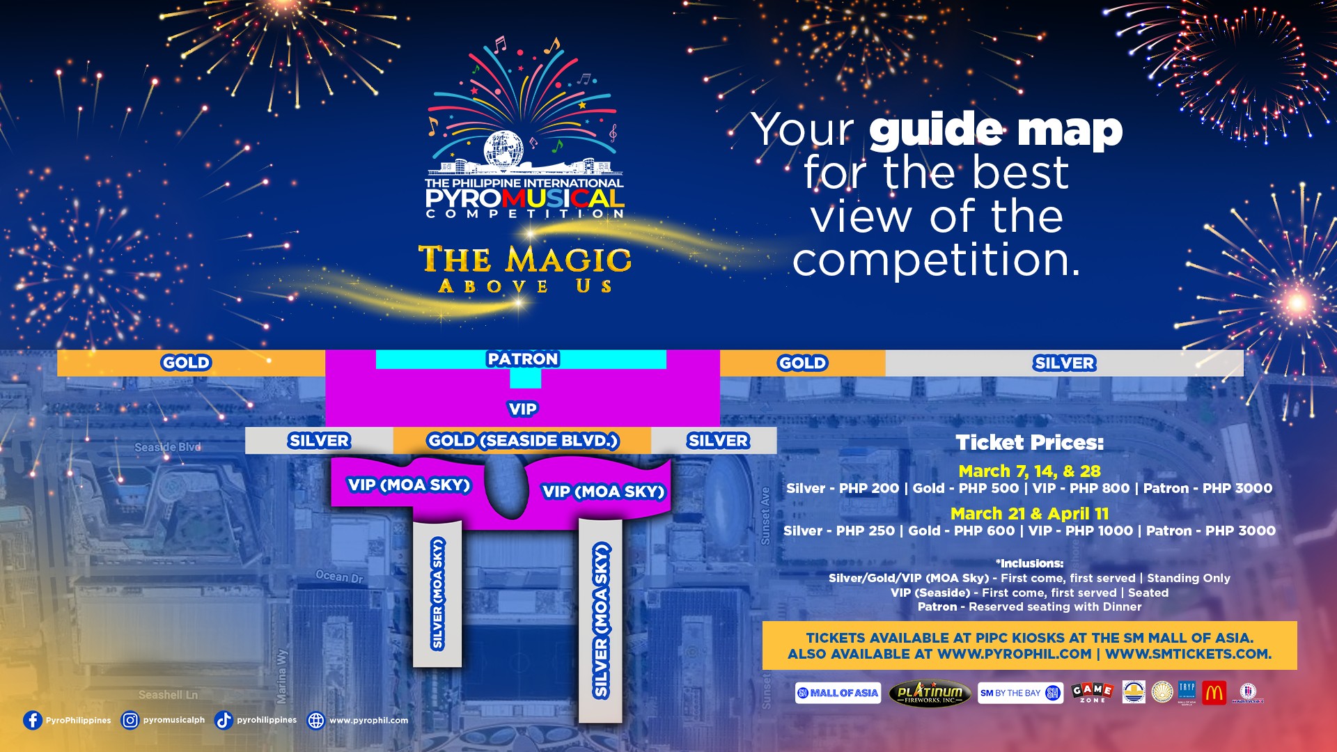 Here’s your PIPC Guide Map for this year’s competition. Unlock the best ...