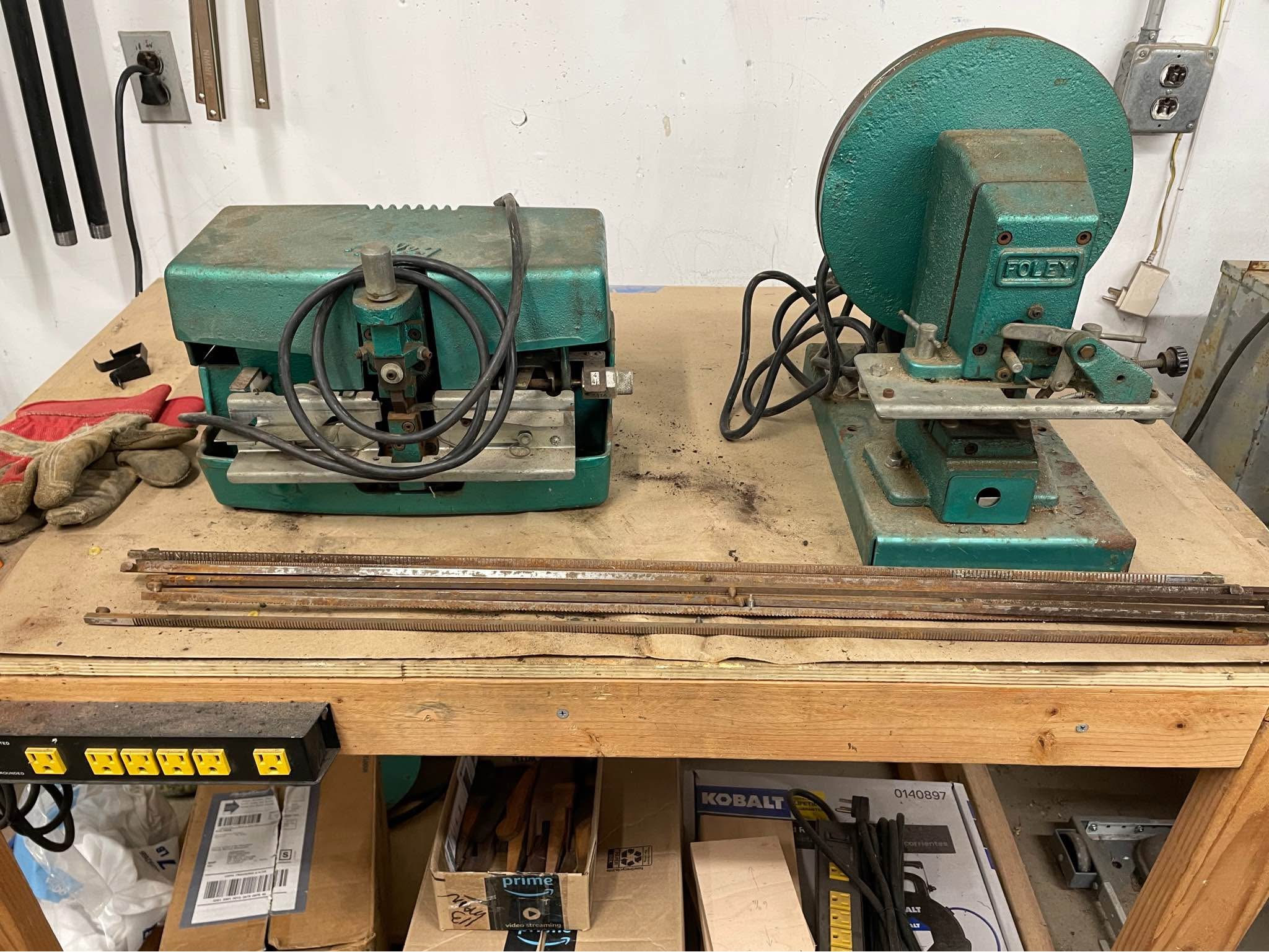 Foley Saw Sharpening Machines + Ratchet Bars - Saws & Blades - Berlin ...