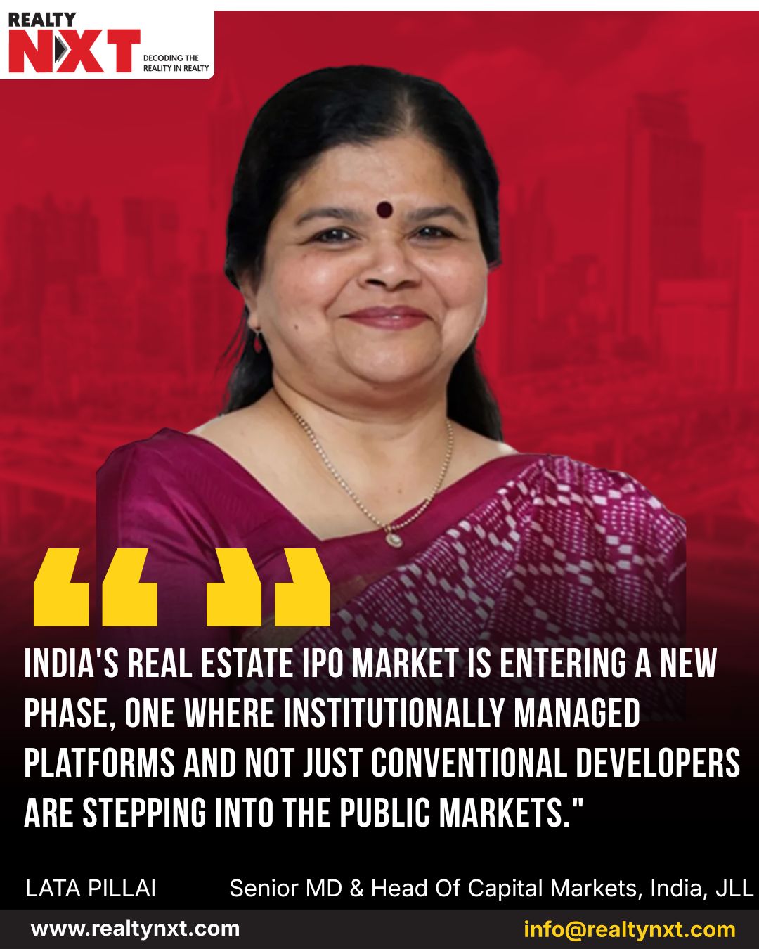 India's real estate IPO market is entering a new phase ... - Facebook