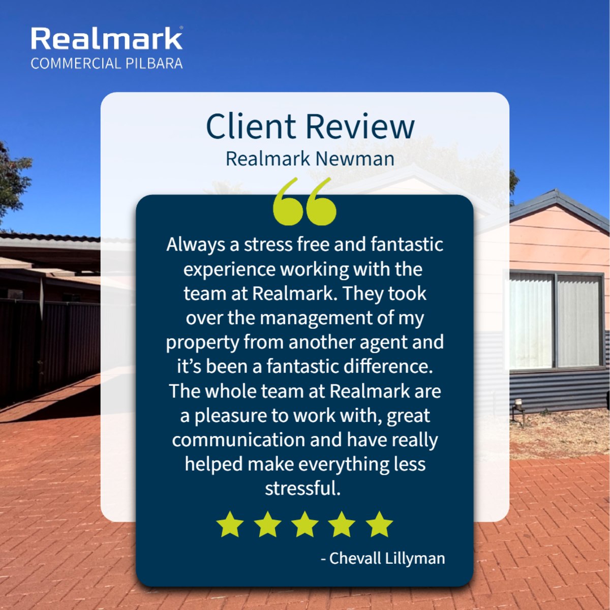🌟 5-Star Service in Newman! 🌟 Our... - Realmark Pilbara | Facebook