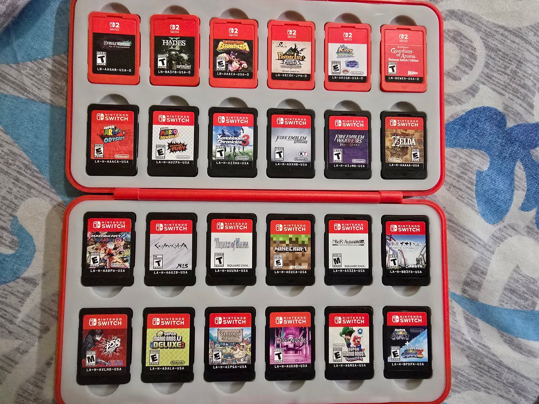 My collection with more to come 25 games shown..Minecraft I have