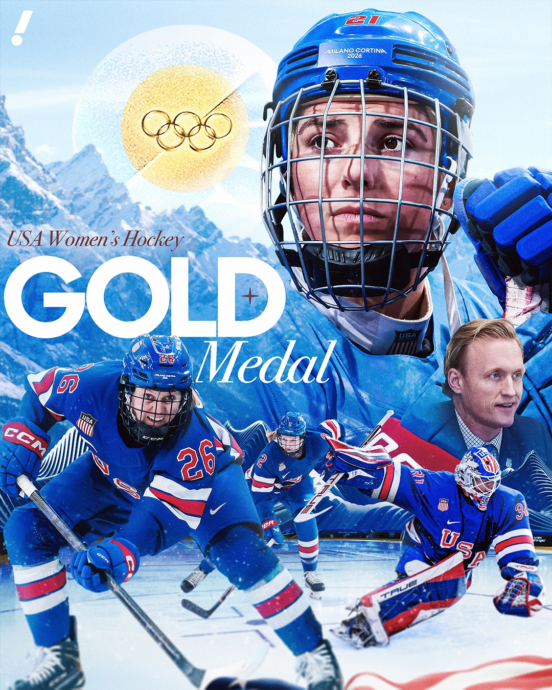 Yahoo Sports - THE U.S. WOMEN'S HOCKEY TEAM COMPLETES THE... | Facebook