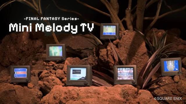 Final Fantasy Series Mini Melody TV pre-orders open