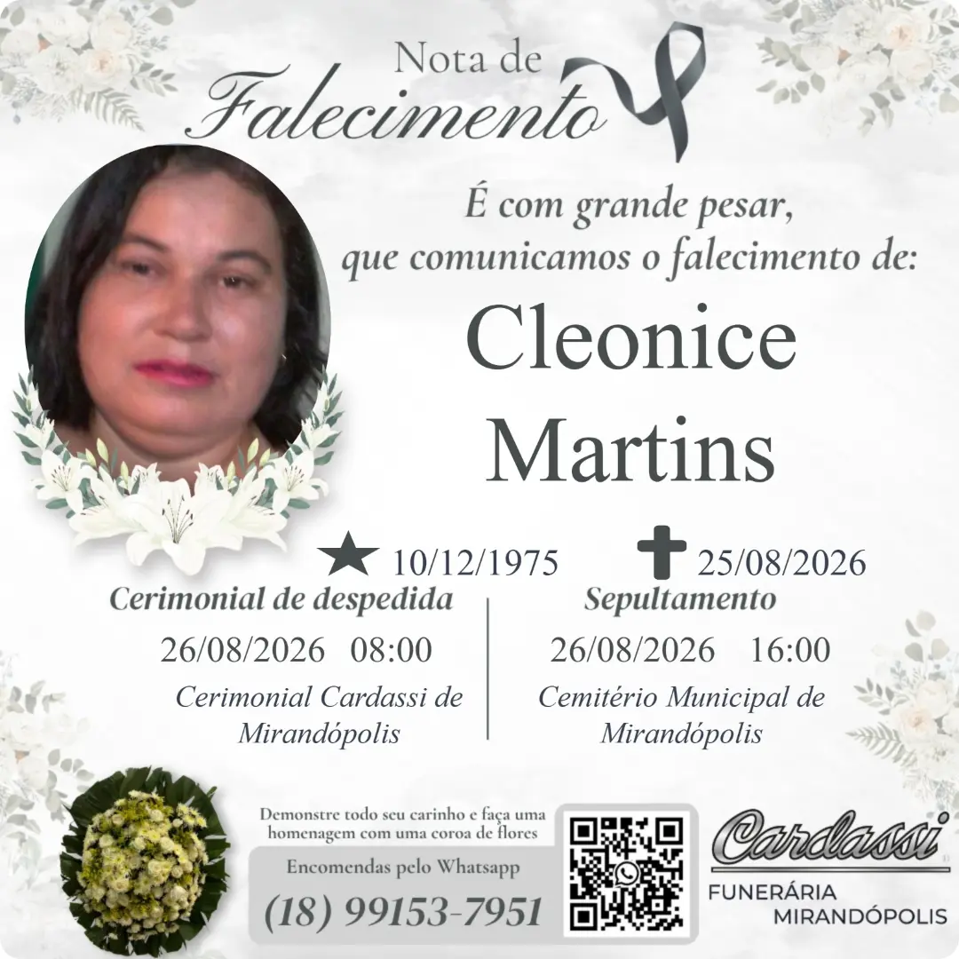 Fúnebre 葬儀 Funerária Mirandópolis | Mirandópolis SP